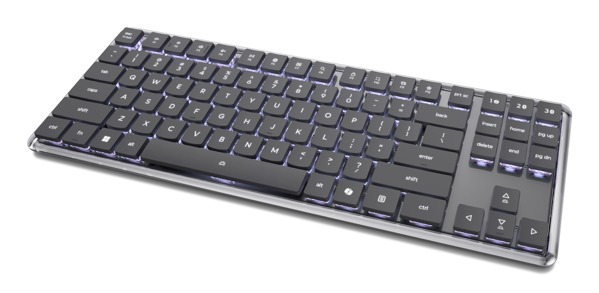 Lenovo 4Y41V37355, Tenkeyless (80 - 87 %), Verkabelt & Kabellos, USB + RF Wireless + Bluetooth, Opti