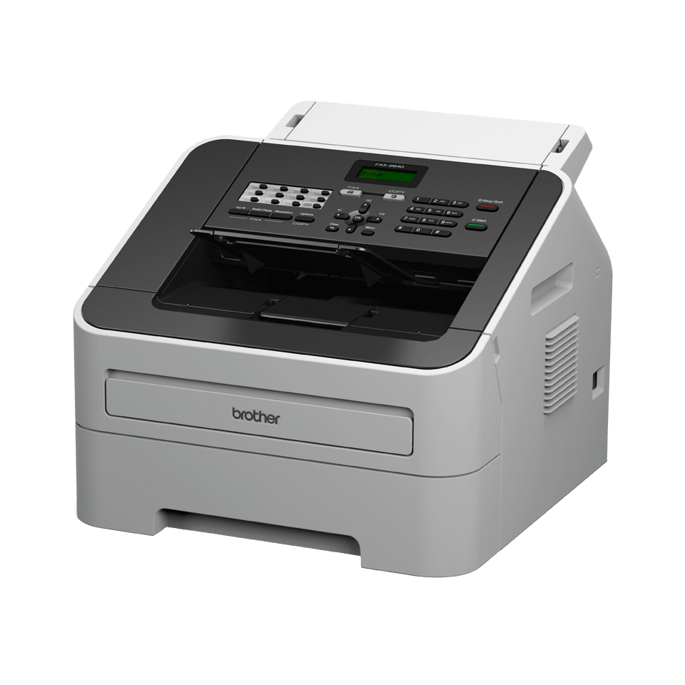 Brother FAX-2840 - Faxgerät / Kopierer - s/w - Laser - 215.9 x 355.6 mm (Original)