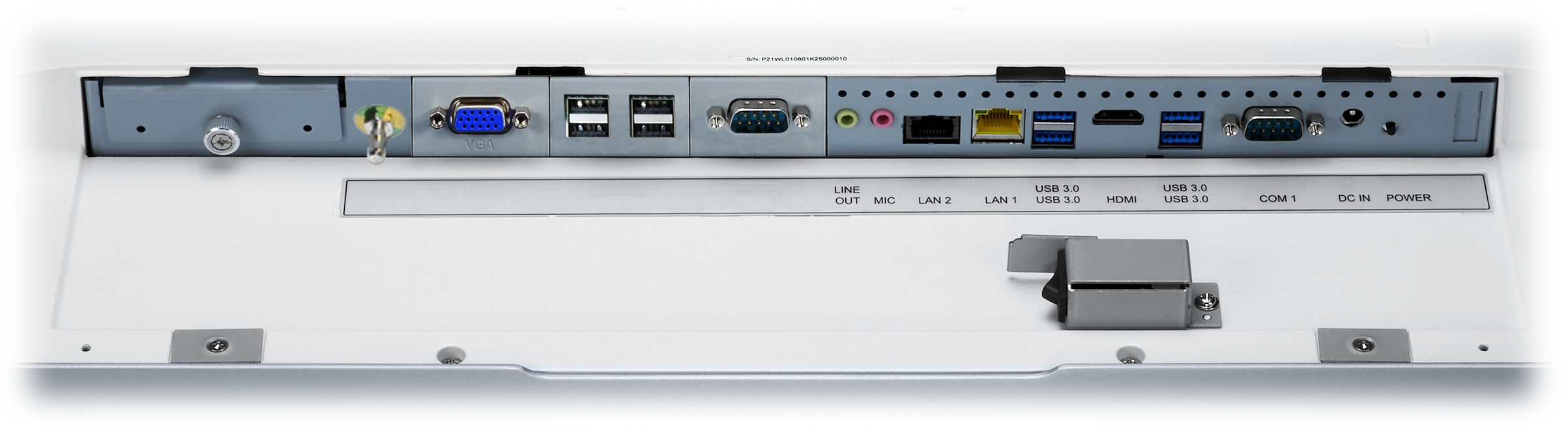 Shuttle M21AL01 - Barebone - Panel-PC - 1 x Core i5 1235U - RAM 0 GB - Intel Iris Xe Grafik - 1GbE,