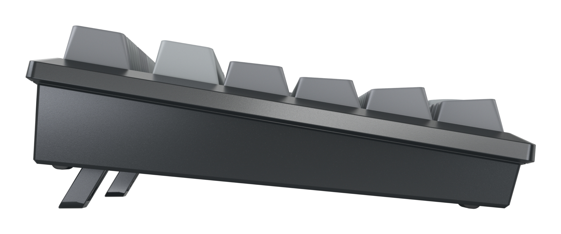 Cherry KW 300W MX, Verkabelt & Kabellos, USB + Bluetooth, Mechanischer Switch, QWERTY, LED, Schwarz,