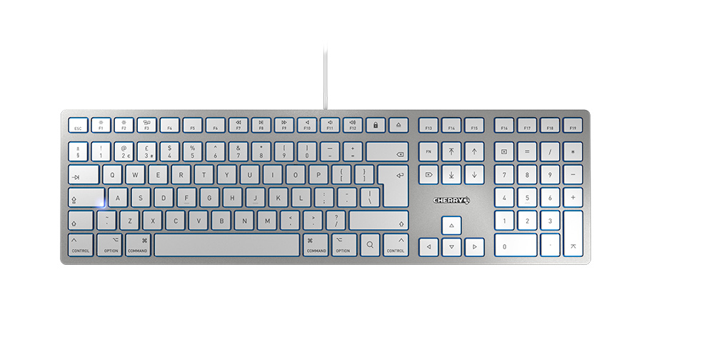 Cherry KC 6000 SLIM FOR MAC - Tastatur - USB