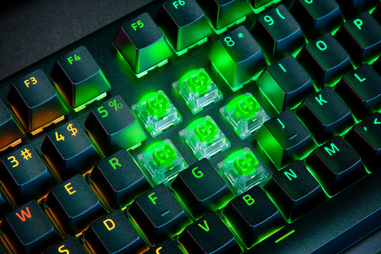 Razer BlackWidow V4 Pro - Tastatur - Hintergrundbeleuchtung