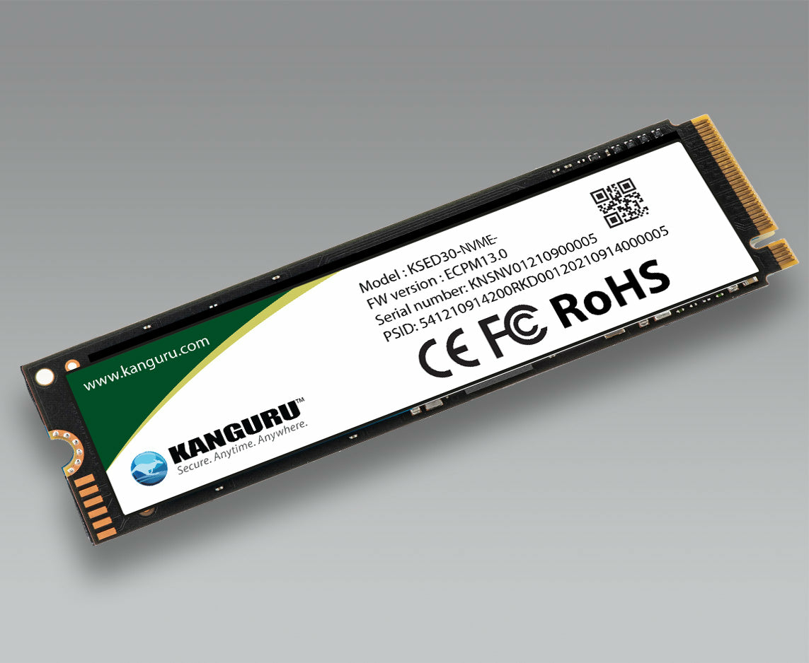 iStorage Kanguru Defender SED30 - SSD - verschlüsselt - 8 TB - intern - M.2 2280 - PCIe 4.0 x4 (NVMe
