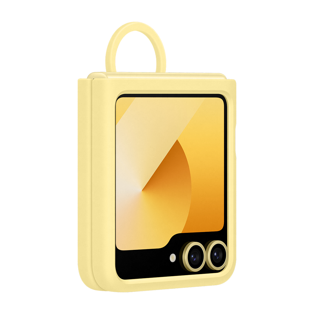 Samsung EF-PF741TYEGWW, Cover, Samsung, Galaxy Z Flip6, 17 cm (6.7"), Gelb