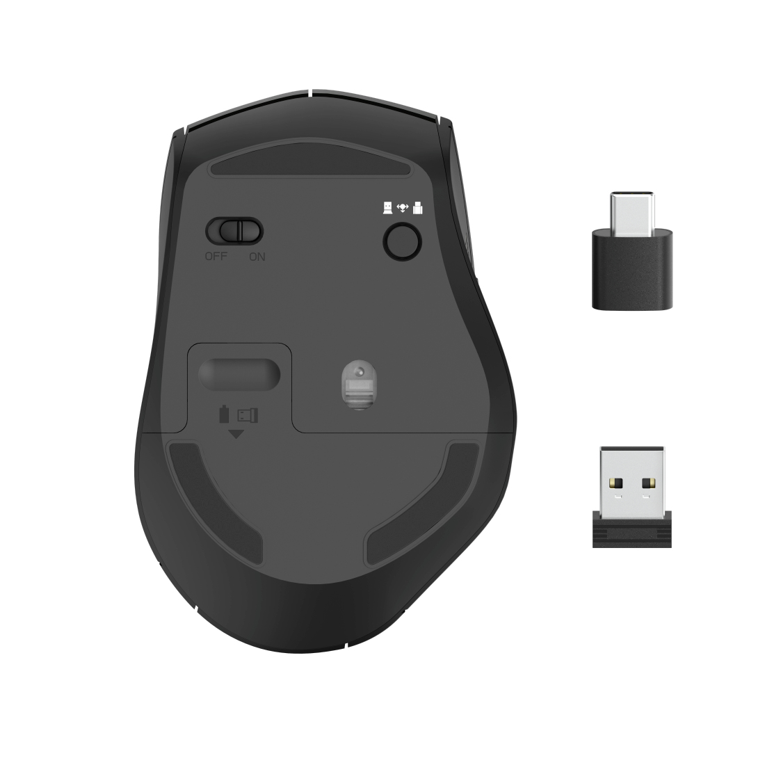 Hama MW-600 - Maus - Für Rechtshänder - optisch