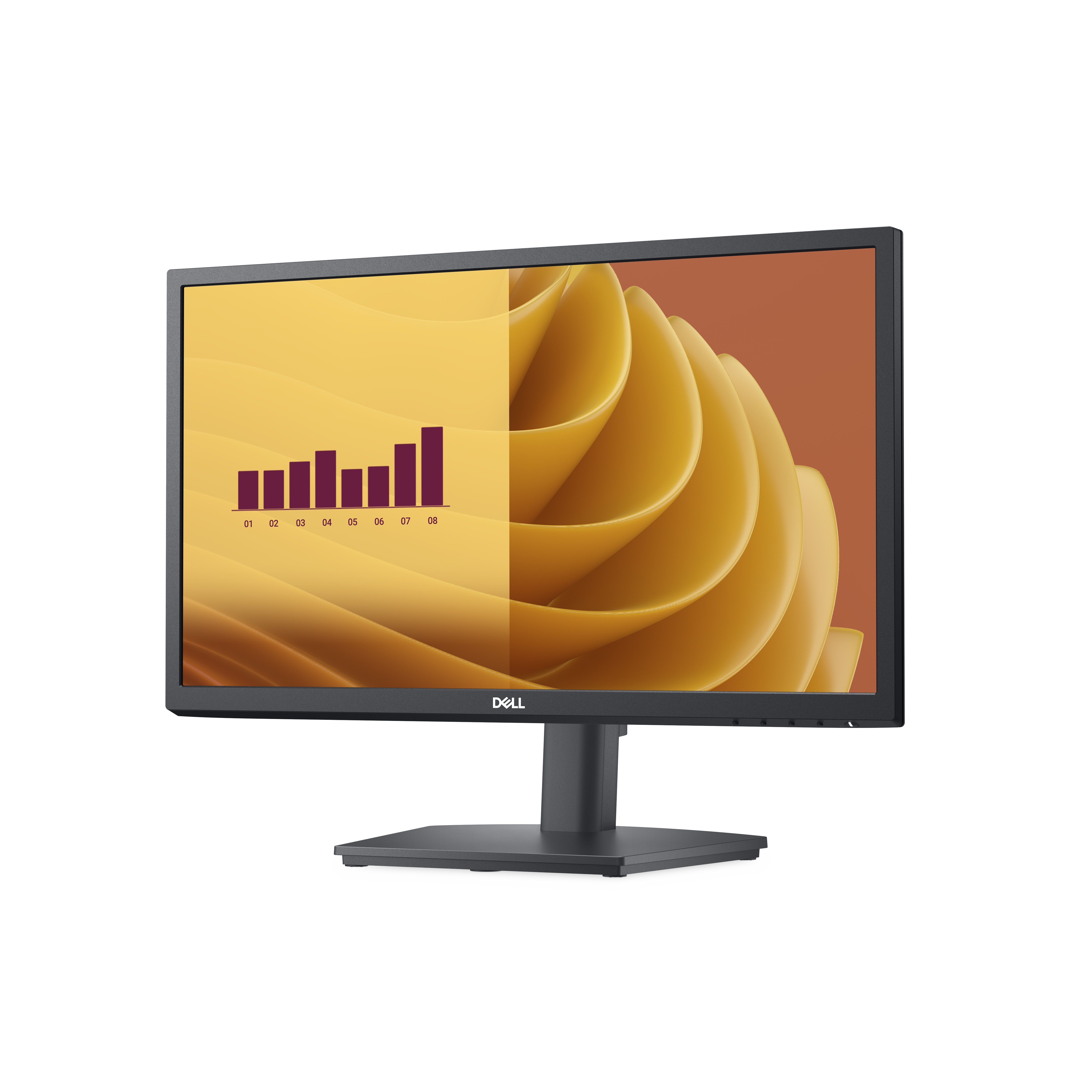 Dell E2225HS - LED-Monitor - 55.9 cm (22") (21.45" sichtbar)