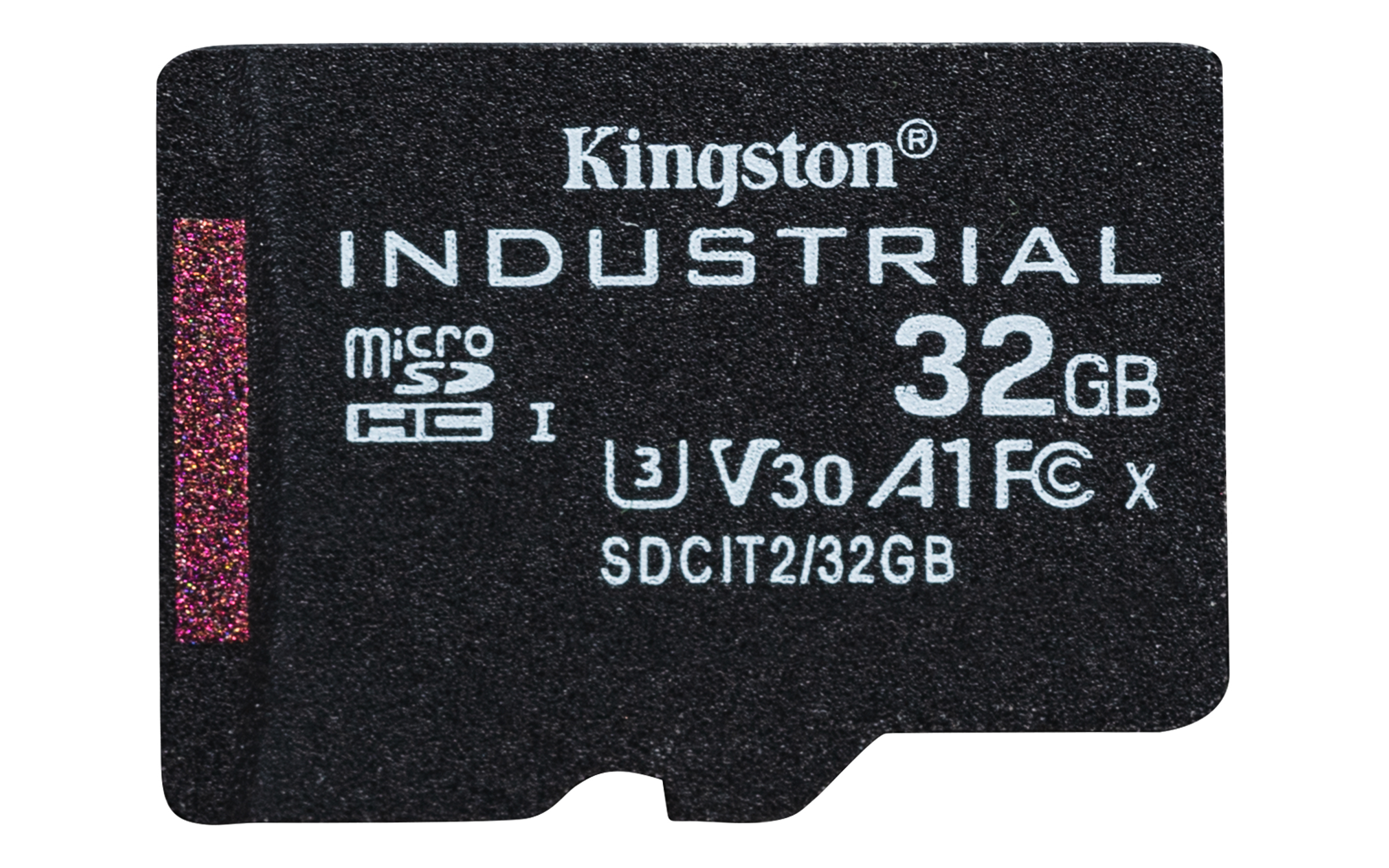 Kingston Industrial - Flash-Speicherkarte (microSDHC/SD-Adapter inbegriffen)