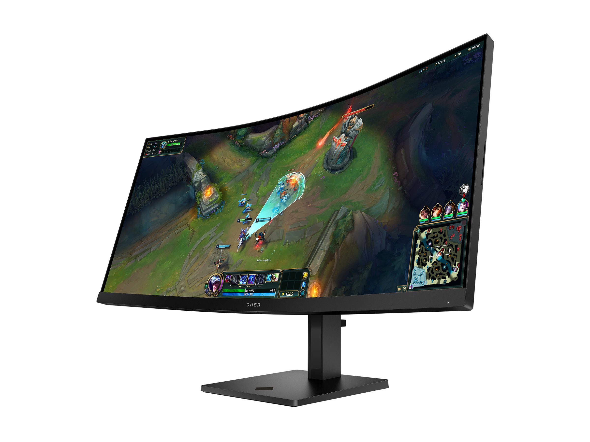 HP OMEN by HP 34c G2 - LED-Monitor - Gaming - gebogen - 86.4 cm (34")