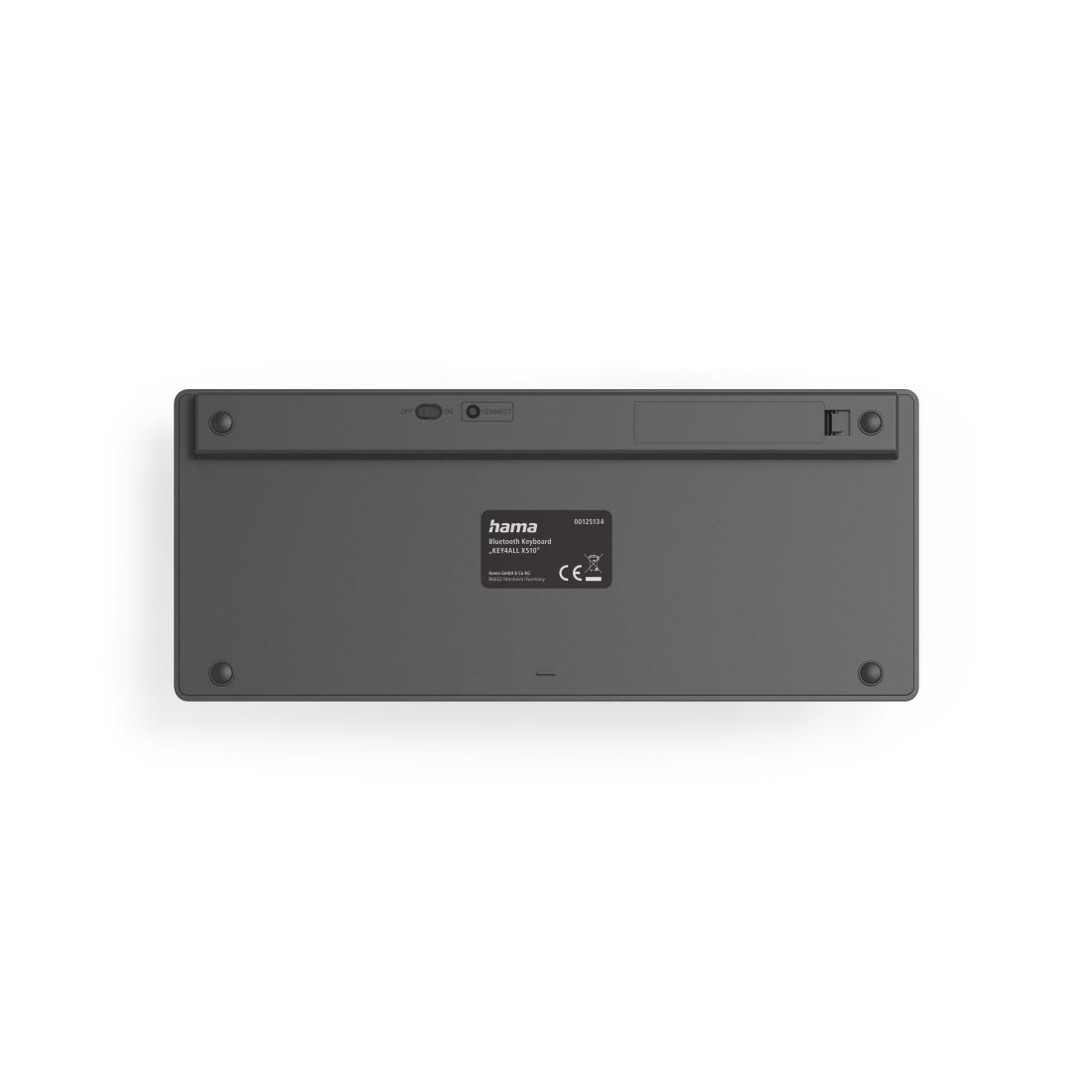 Hama KEY4ALL X510 - Tastatur - kabellos - Bluetooth 5.0