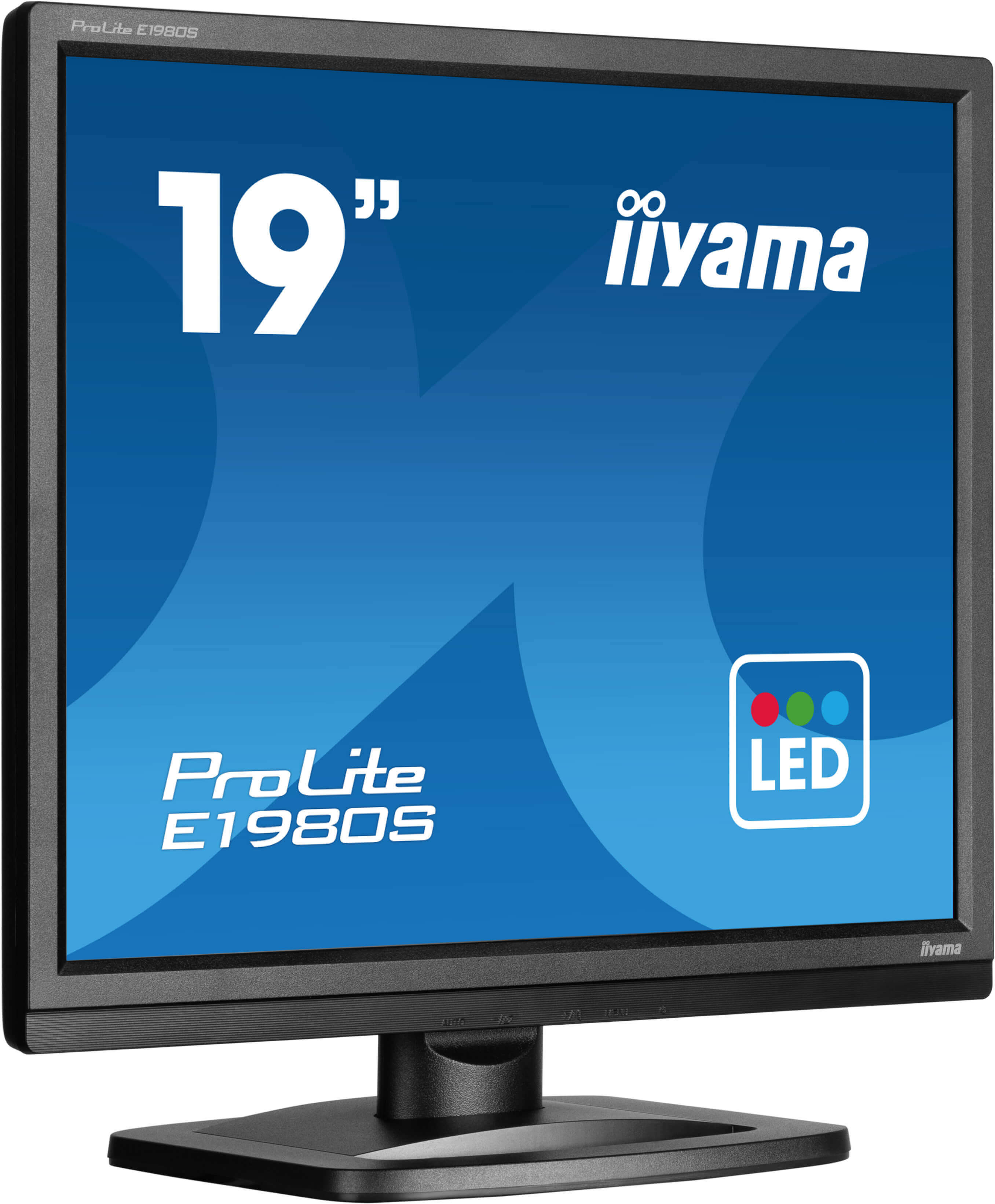 iiyama ProLite E1980S-B1 Monitor 48.3cm (19") SXGA, TN, 3ms, HDMI, Displayport