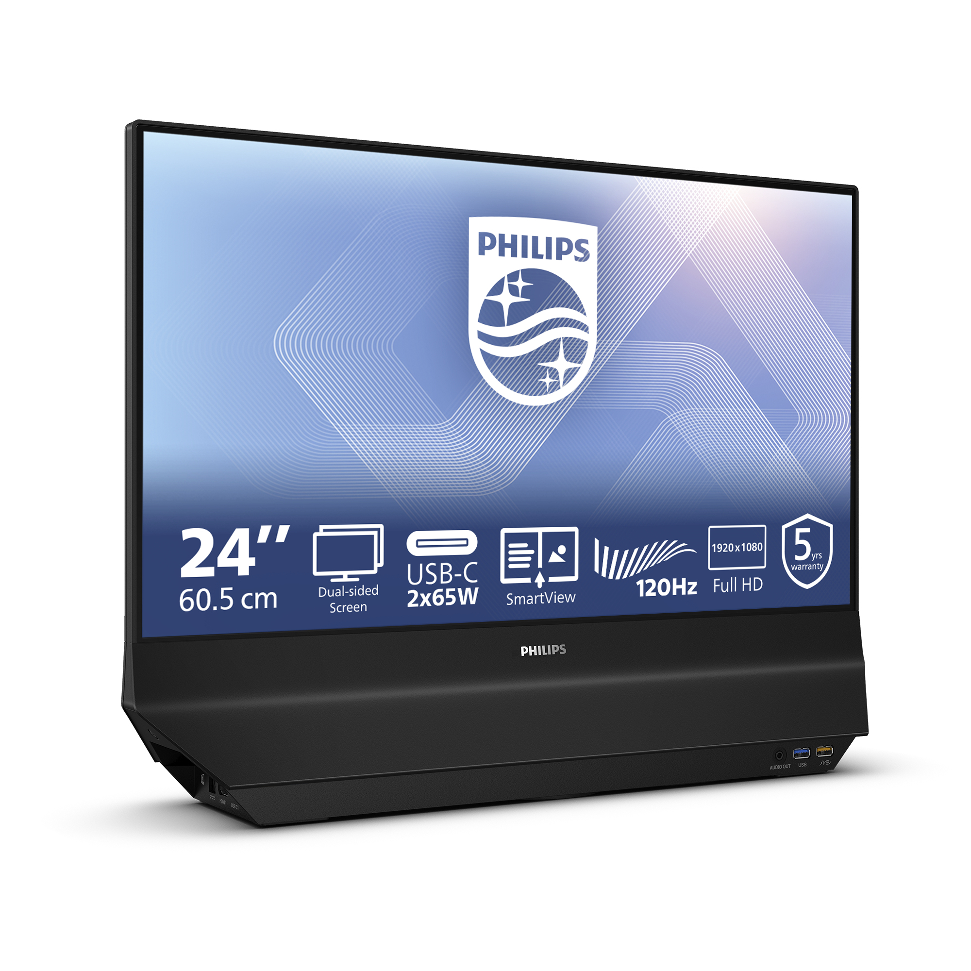 Philips 24B2D5300 - LED-Monitor - 61 cm (24")