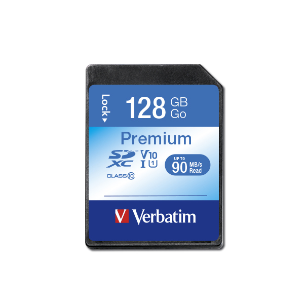 Verbatim Premium - Flash-Speicherkarte - 128