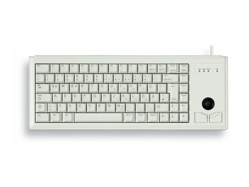 Cherry ML4420 - Tastatur - PS/2 - USA - Hellgrau