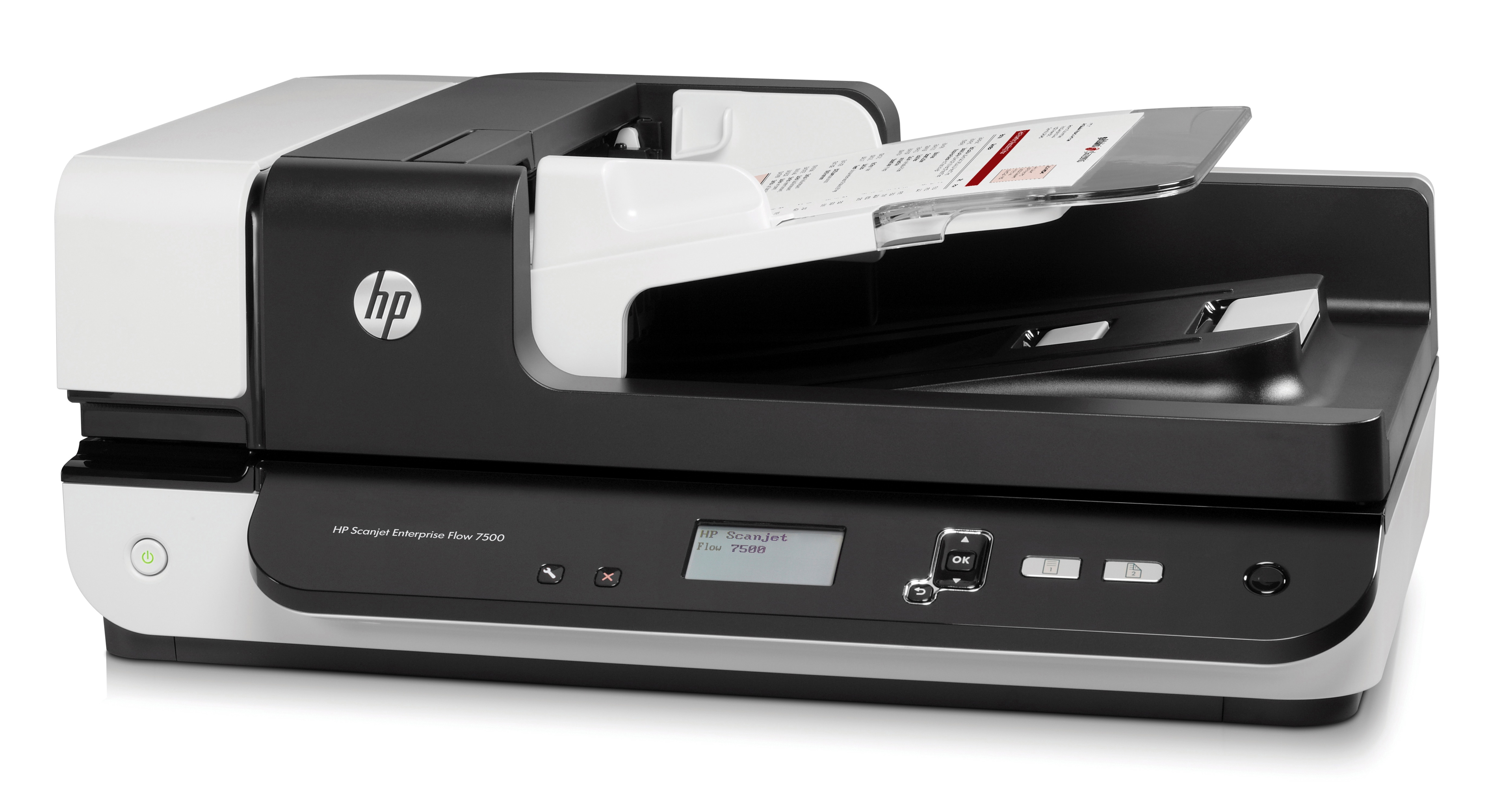 HP Scanjet 7500, 216 x 356 mm, 600 x 600 DPI, 24 Bit, 50 Seiten pro Minute, 50 Seiten pro Minute, 10