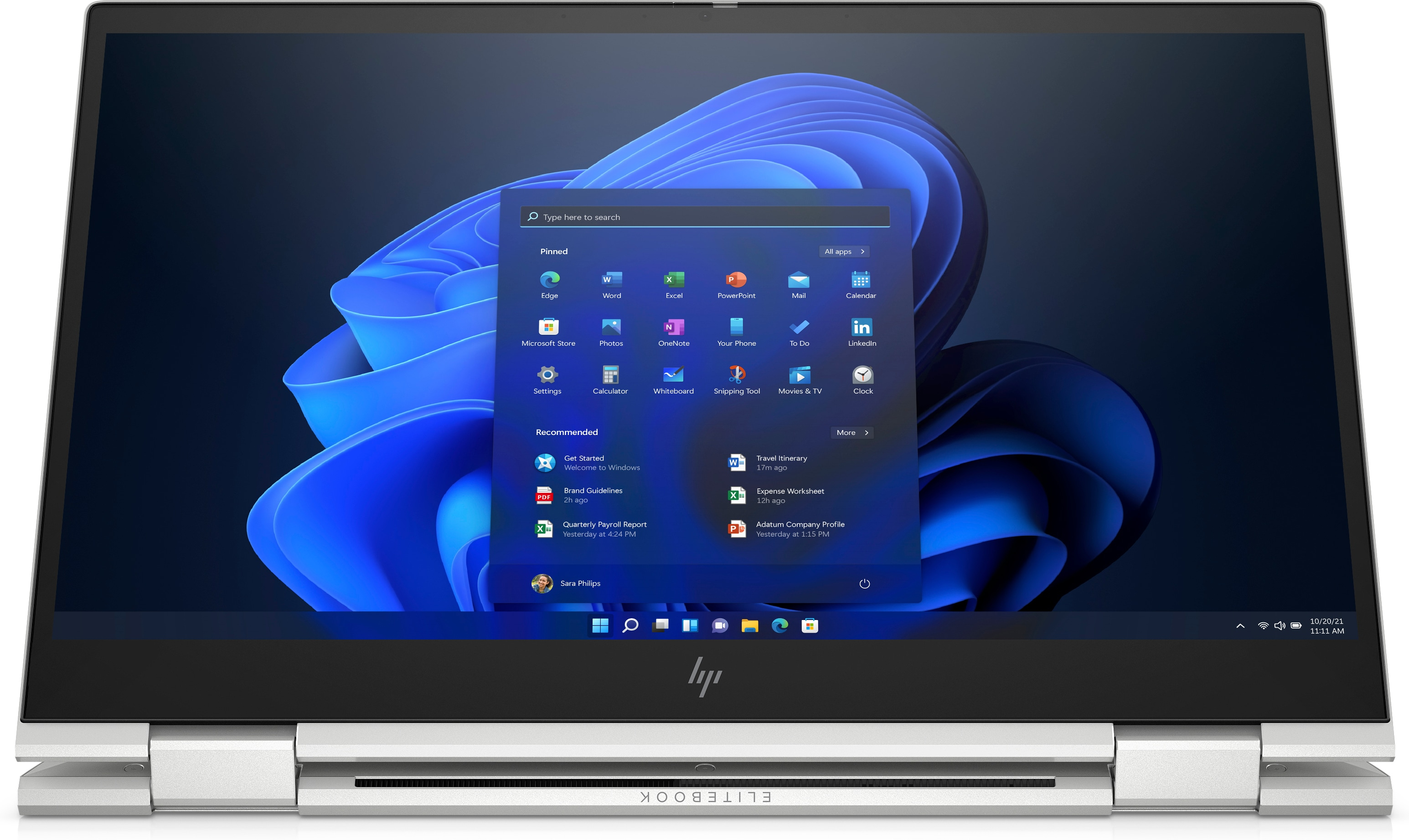HP EliteBook x360 830 G8, Intel® Core? i5, 33,8 cm (13.3"), 1920 x 1080 Pixel, 8 GB, 256 GB, Windows
