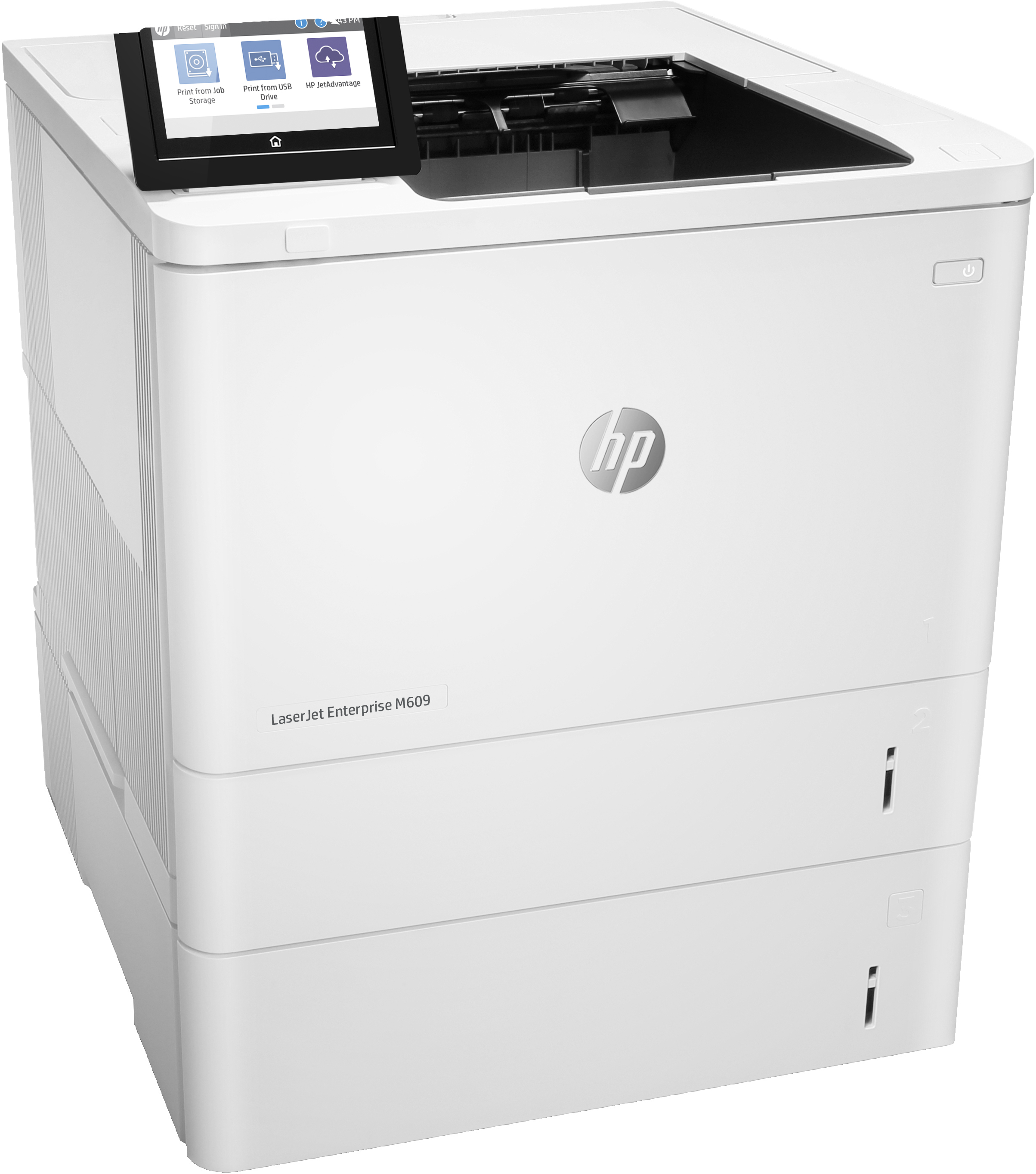 HP LaserJet Enterprise M609x, Drucken, Laser, 1200 x 1200 DPI, A4, 71 Seiten pro Minute, Doppelseiti