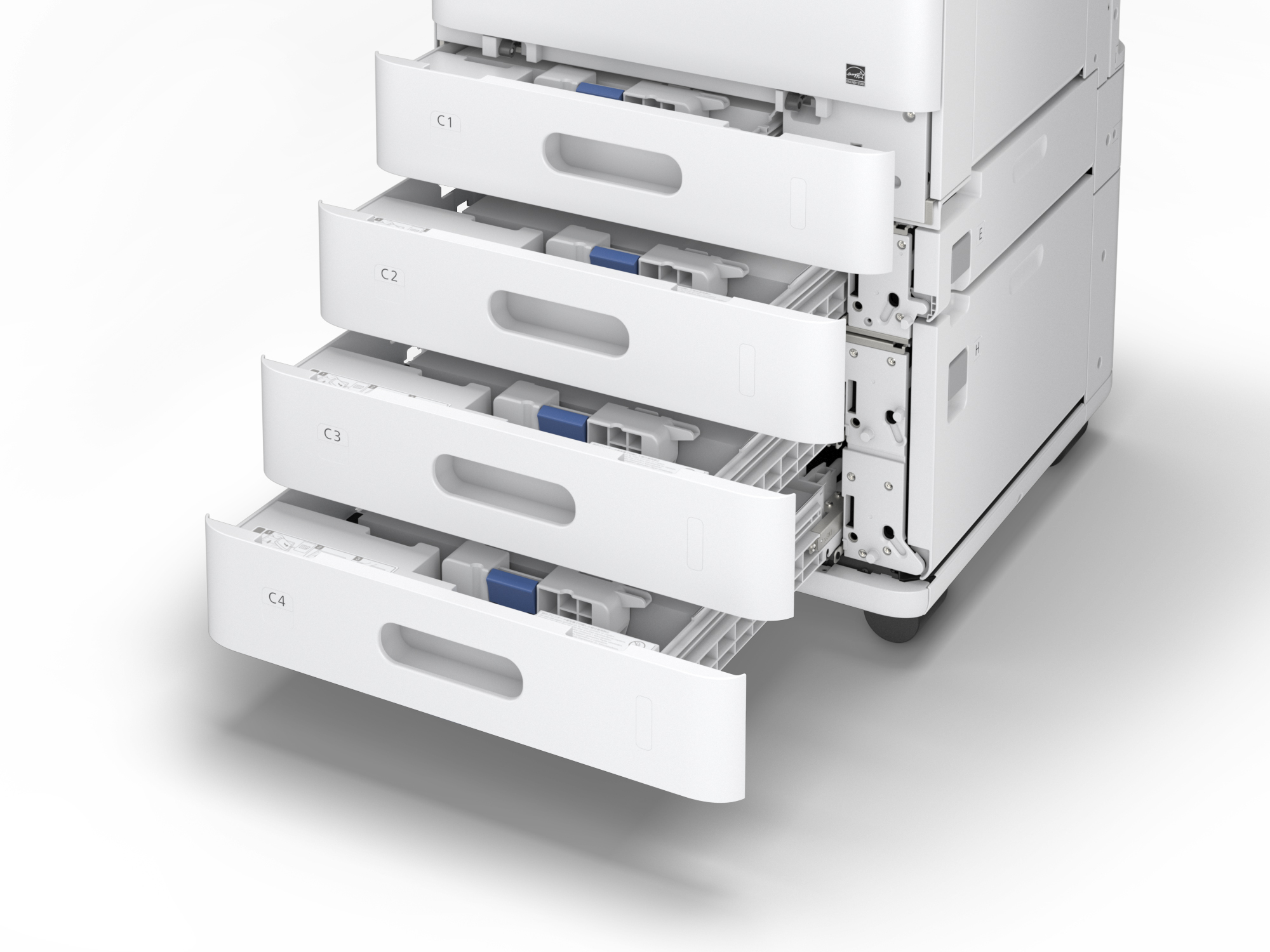 Epson WorkForce Enterprise AM-C400, Tintenstrahl, Farbdruck, 600 x 2400 DPI, A4, Direktdruck, Weiß