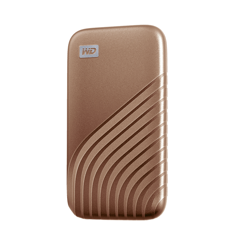 Western Digital WD My Passport SSD gold 1TB, USB-C 3.1