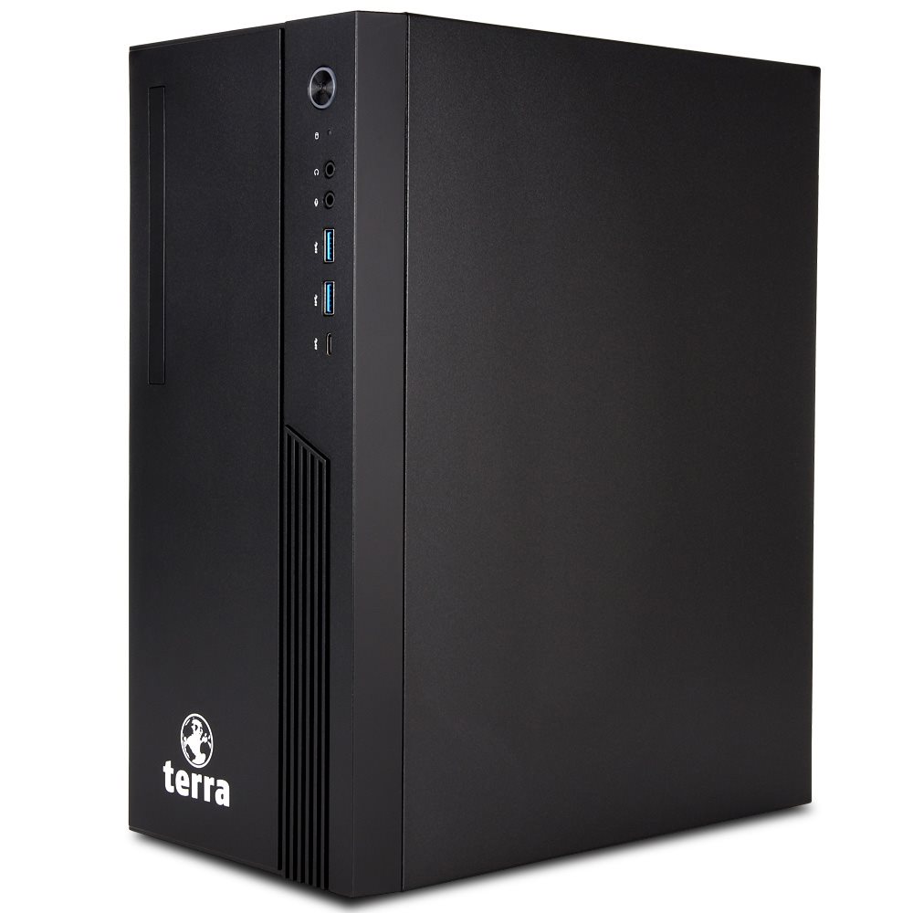 TERRA PC-BUSINESS 4000 SILENT, Intel® Core? i3, i3-14100, 8 GB, 500 GB, DVD±RW, Windows 11 Pro