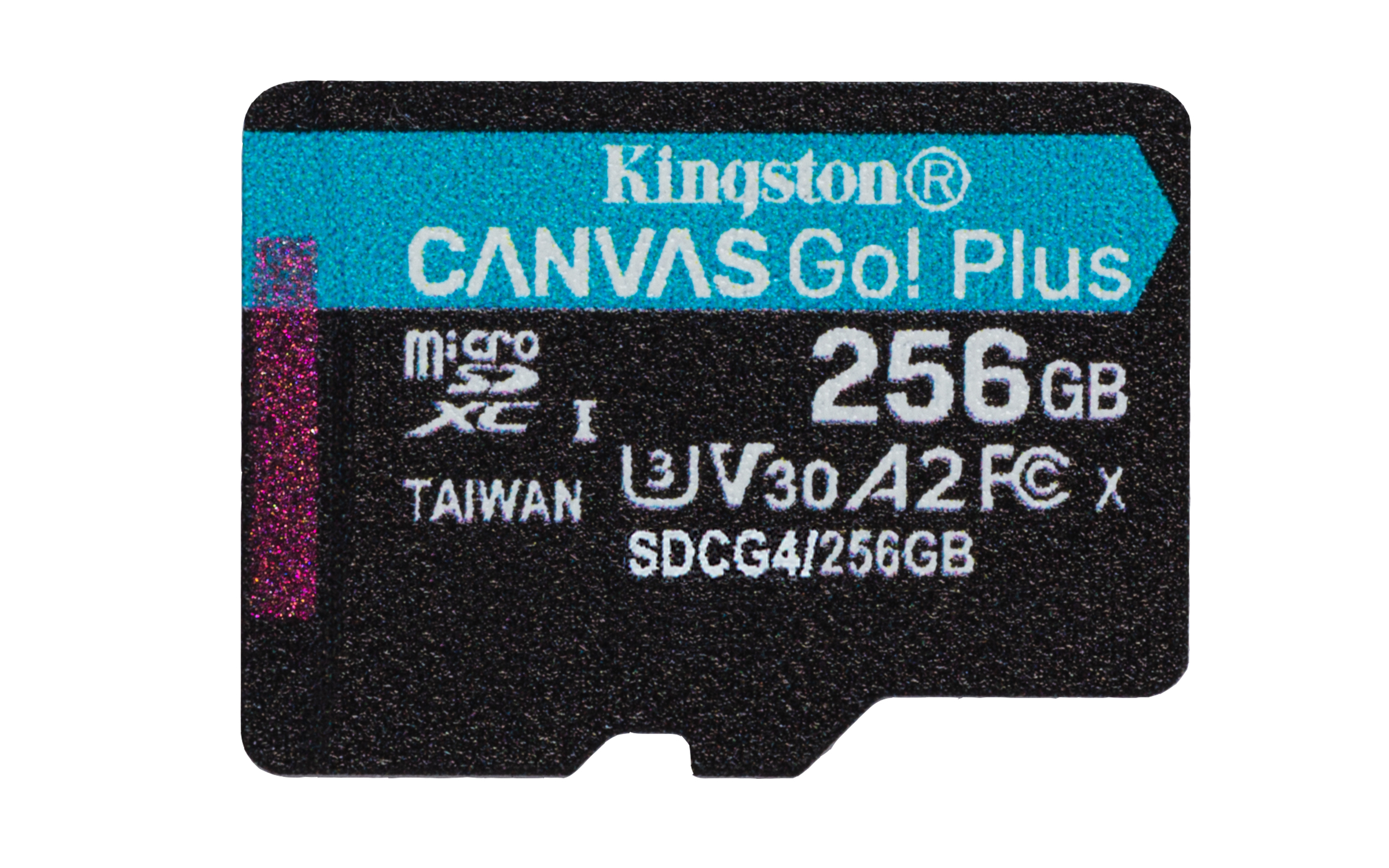 Kingston Canvas Go! Plus - Flash-Speicherkarte (microSDXC-an-SD-Adapter inbegriffen)