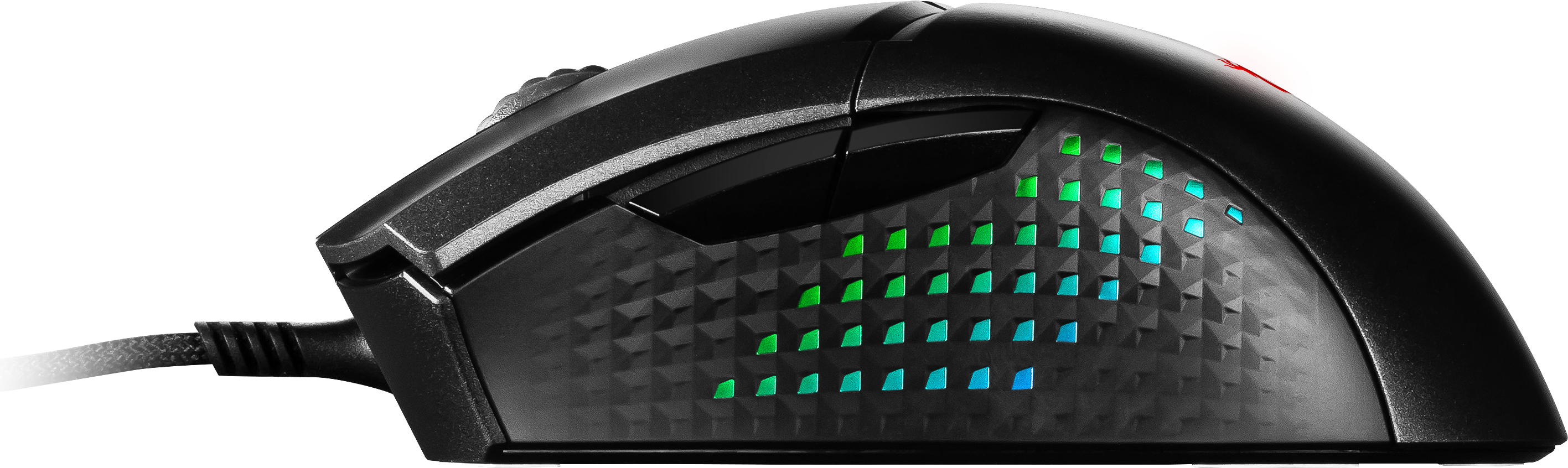 MSI Clutch GM51 - Maus - leicht - Für Rechtshänder