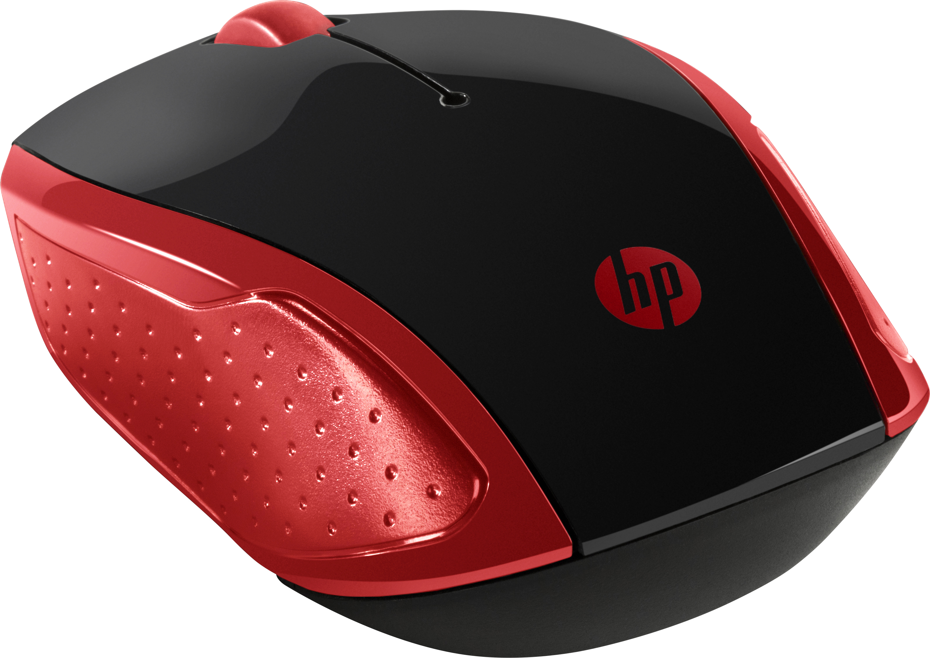 HP 200 - Maus - rechts- und linkshändig - optisch - kabellos - 2.4 GHz - kabelloser Empfänger (USB)