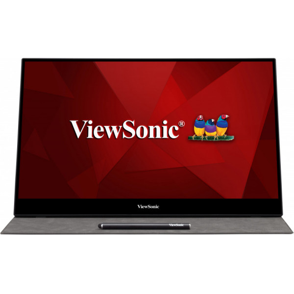 ViewSonic TD1655 - LED-Monitor - 40 cm (16") - tragbar - Touchscreen - 1920 x 1080 Full HD (1080p)