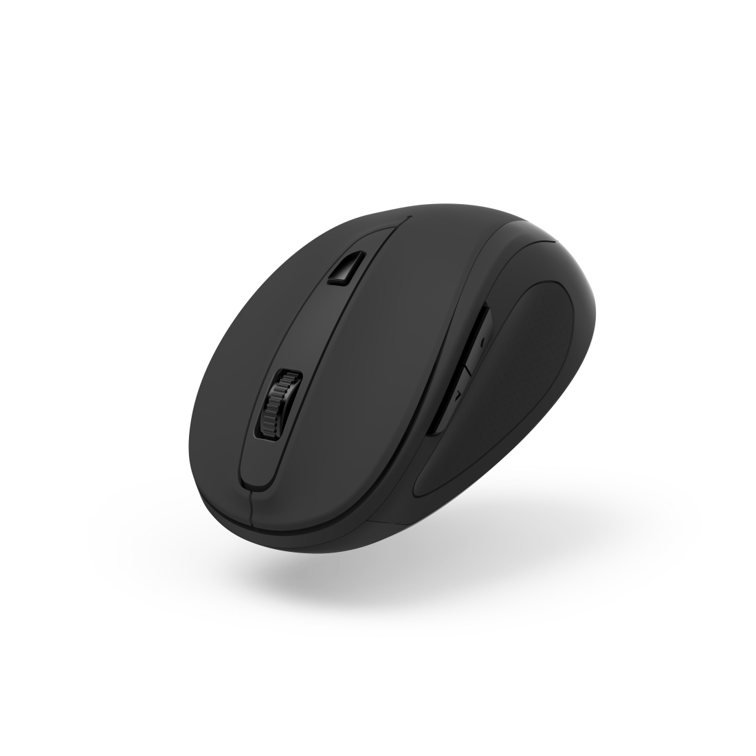 Hama MW-400 V2 - Maus - ergonomisch - Für Rechtshänder - optisch - 6 Tasten - kabellos - 2.4 GHz, RF