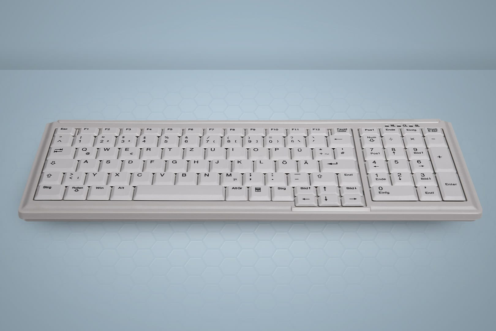 Active Key ??-7000, Kabelgebunden, PS/2, Scherenschalter, Weiß