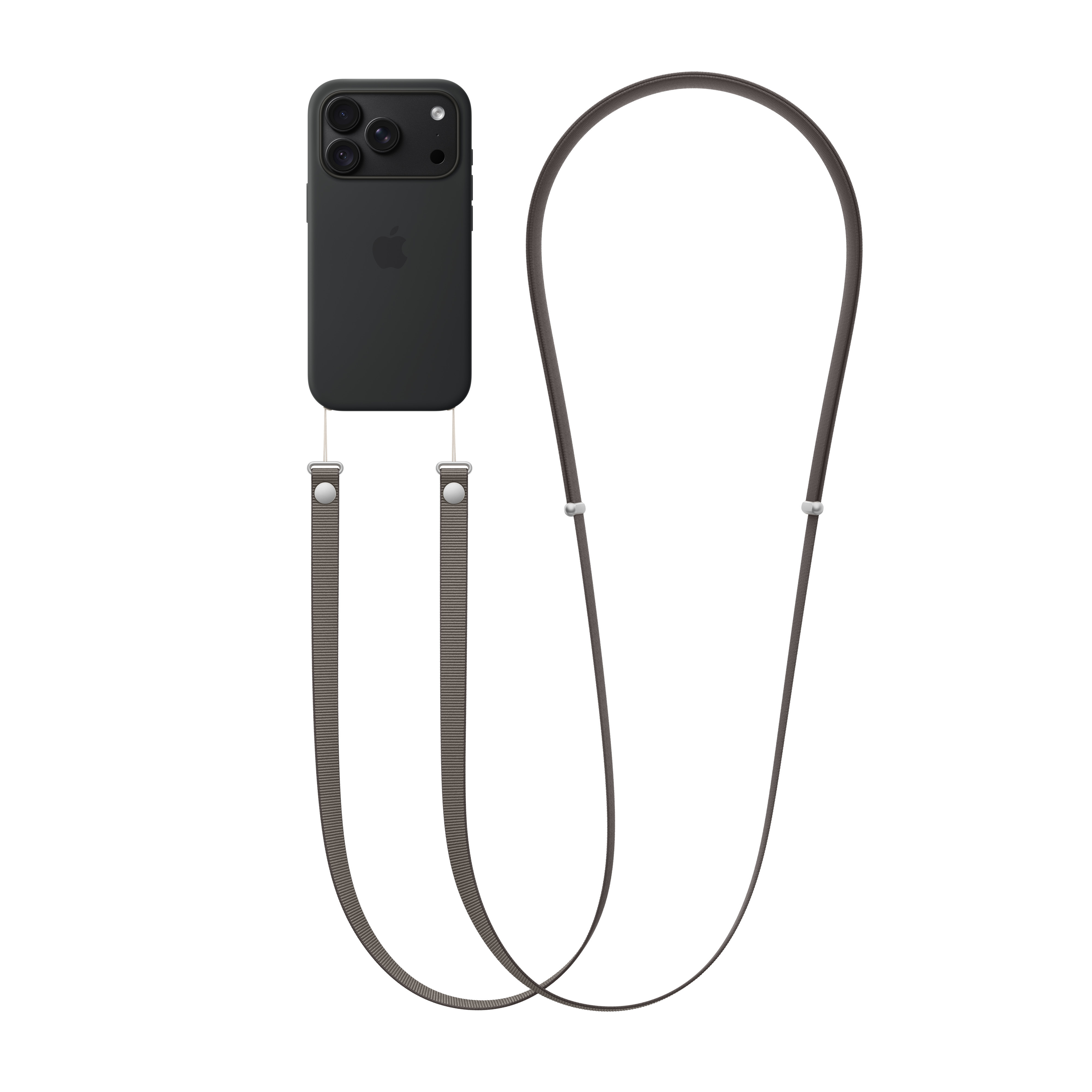 Apple Crossbody Strap Taupe