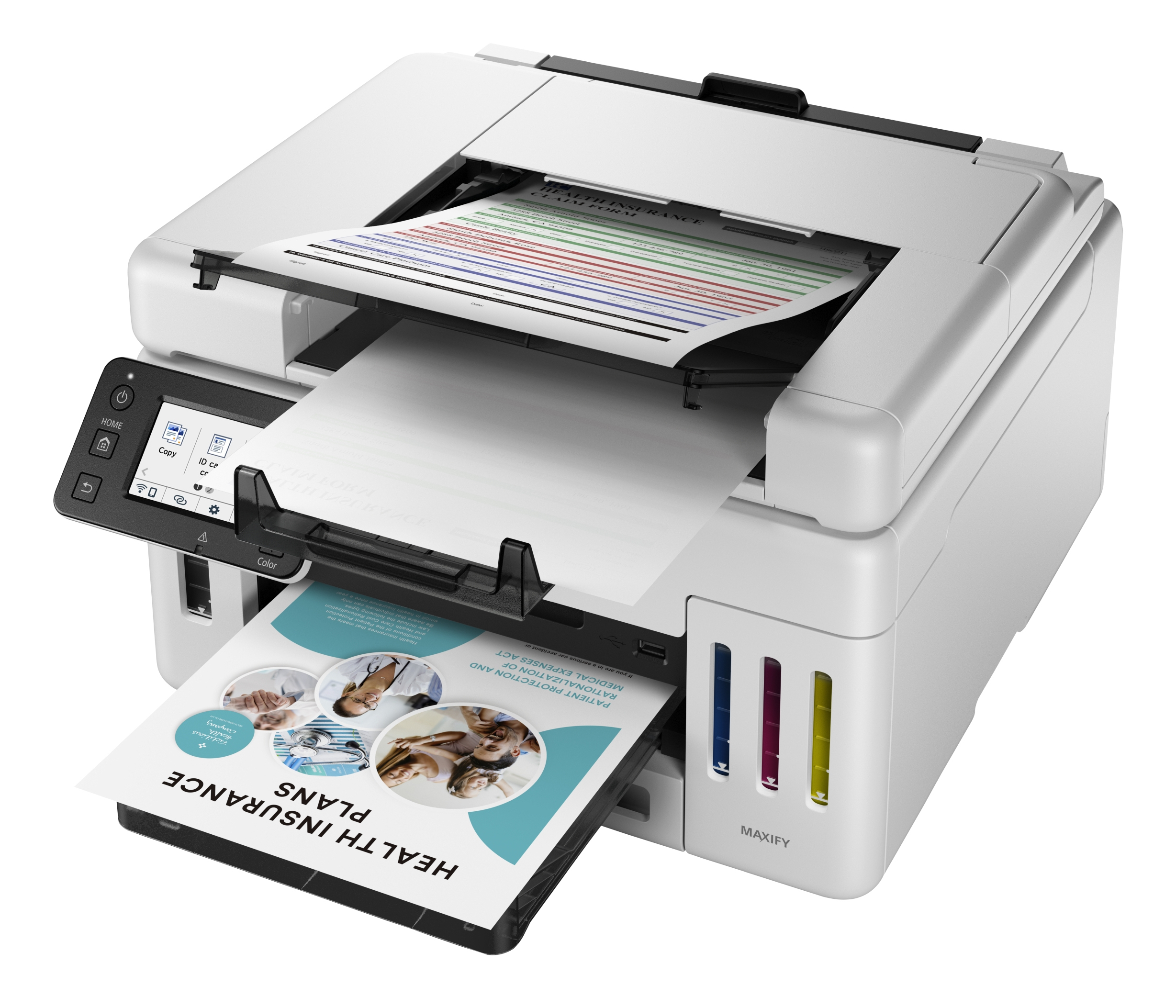 Canon MAXIFY GX6550 - Multifunktionsdrucker - Farbe - Tintenstrahl - wiederbefüllbar - A4 (210 x 297