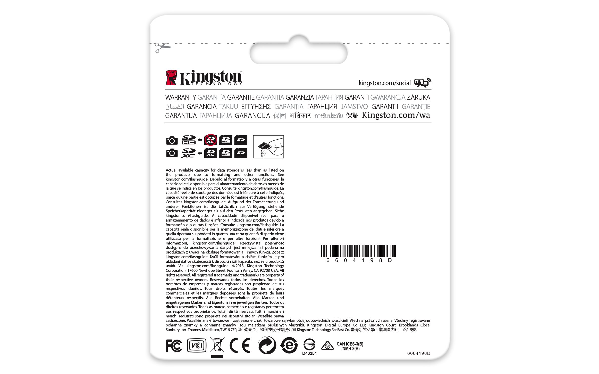 Kingston Flash-Speicherkarte - 64 GB