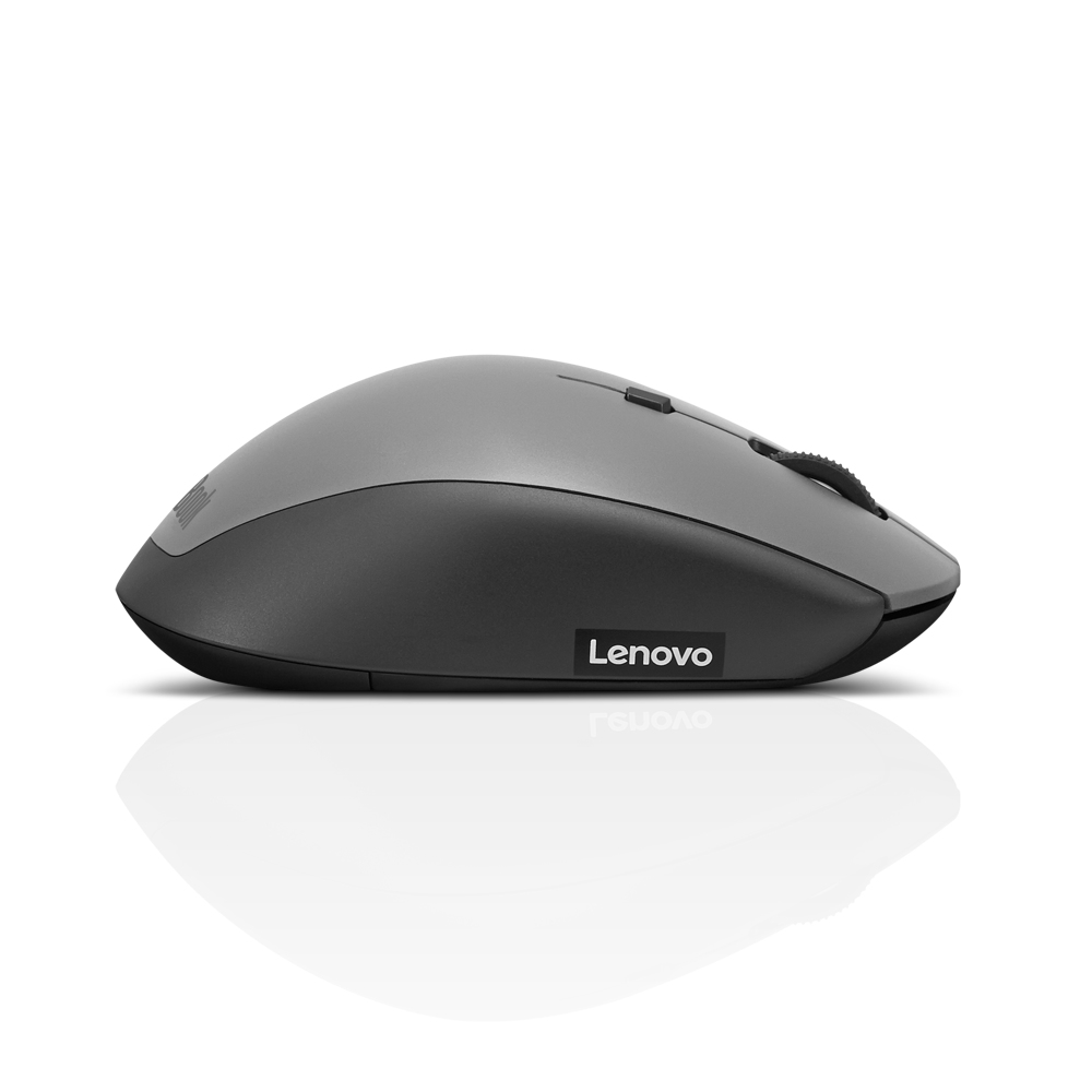 Lenovo 4Y50V81591, rechts, Optisch, RF Wireless, 2400 DPI, Schwarz, Grau