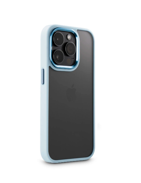 Hama Handyhülle Cam Protect für Apple iPhone 14 Pro Max durchsichtig blau