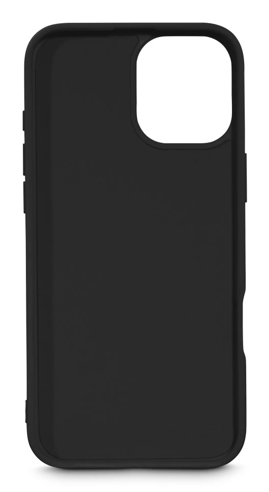 Hama Fantastic Feel, Cover, Apple, iPhone 16 Plus, 17 cm (6.7"), Schwarz