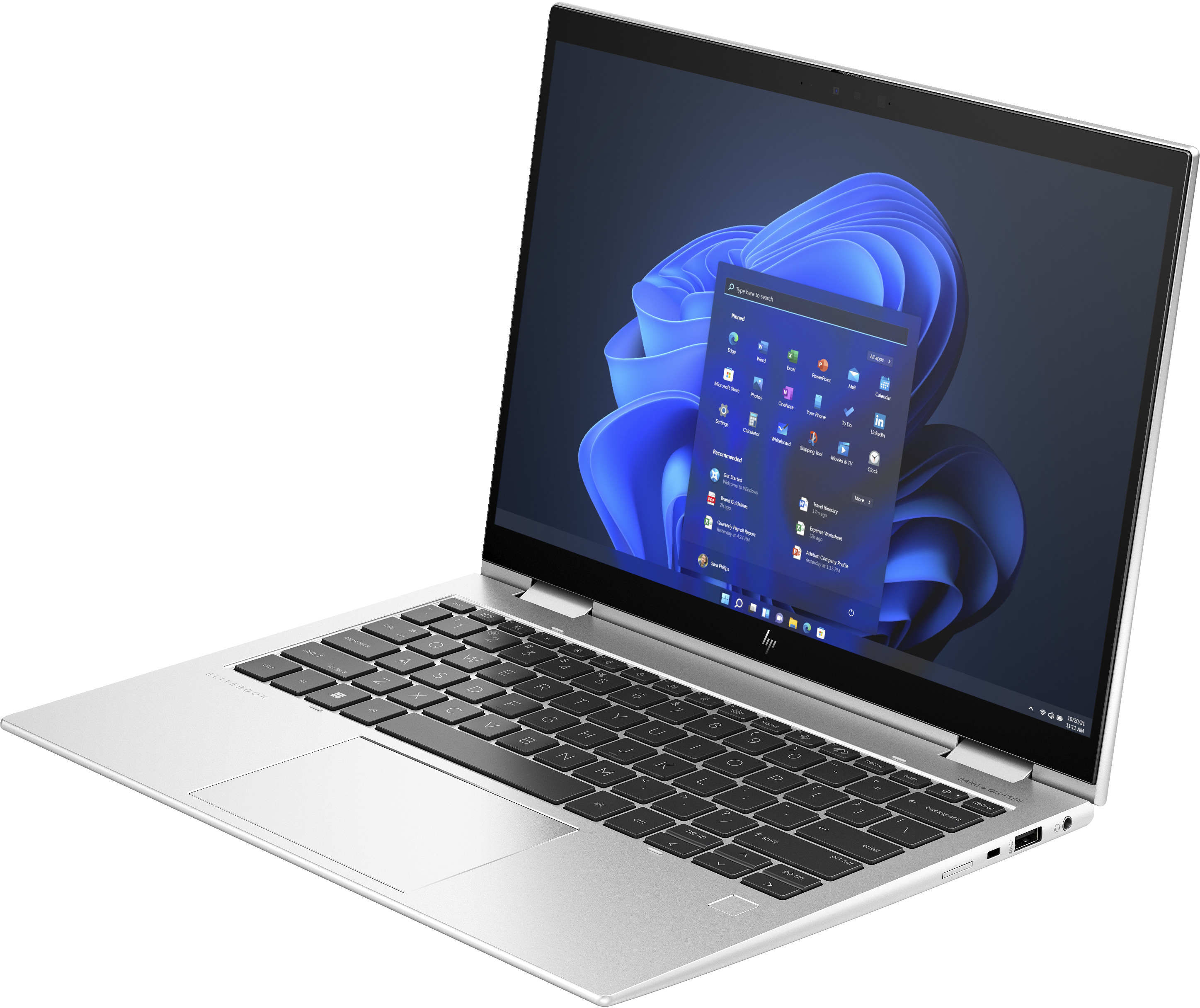 HP EliteBook x360 830 G10, 13,3"WUXGA Touch SureView, i5-1335U, 16GB RAM, 512GB SSD, 4G/LTE, W11P