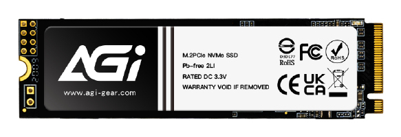 AGI Technology AI818, 2 TB, M.2, 5200 MB/s