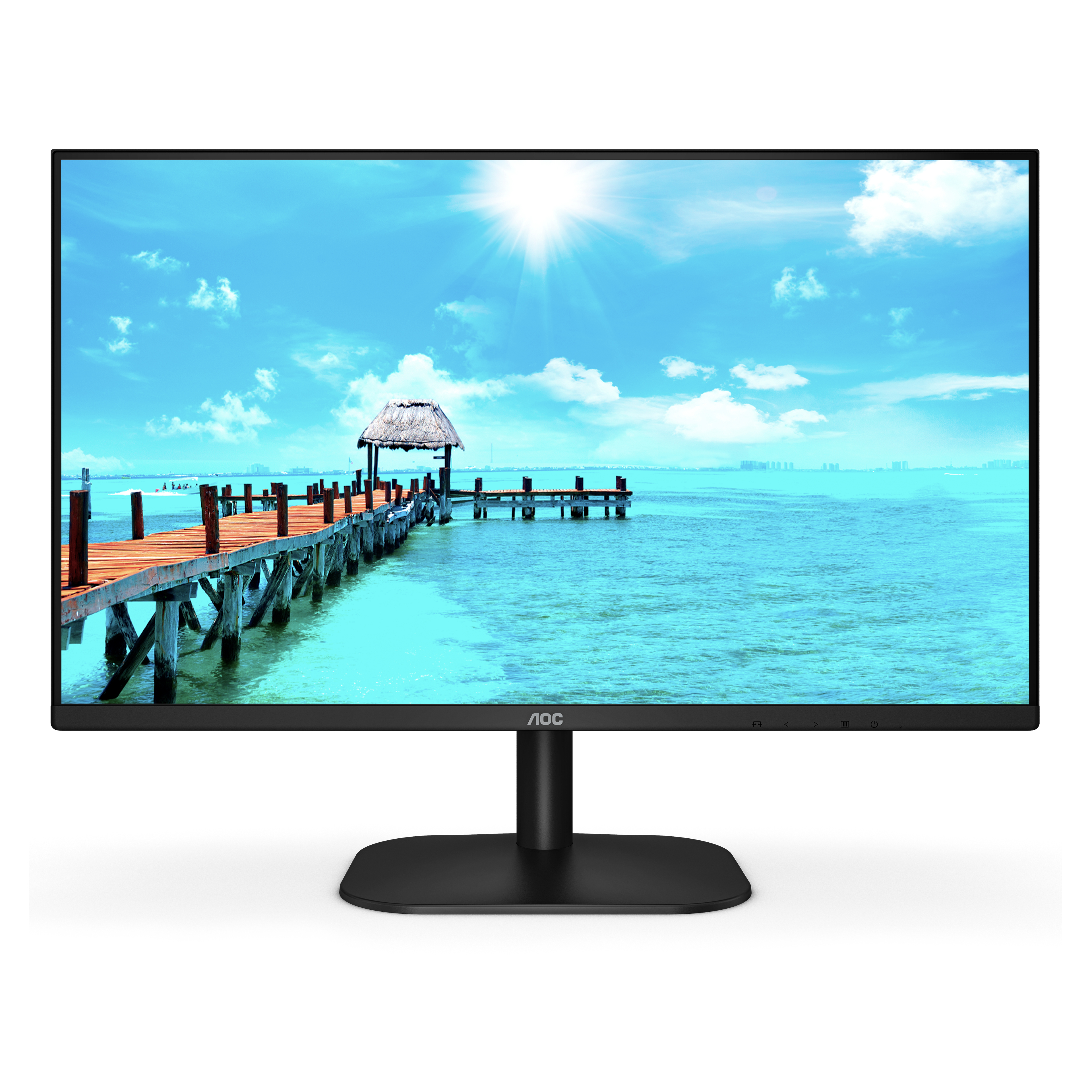 AOC B2 27B2DA, 68,6 cm (27"), 1920 x 1080 Pixel, Full HD, LED, 4 ms, Schwarz