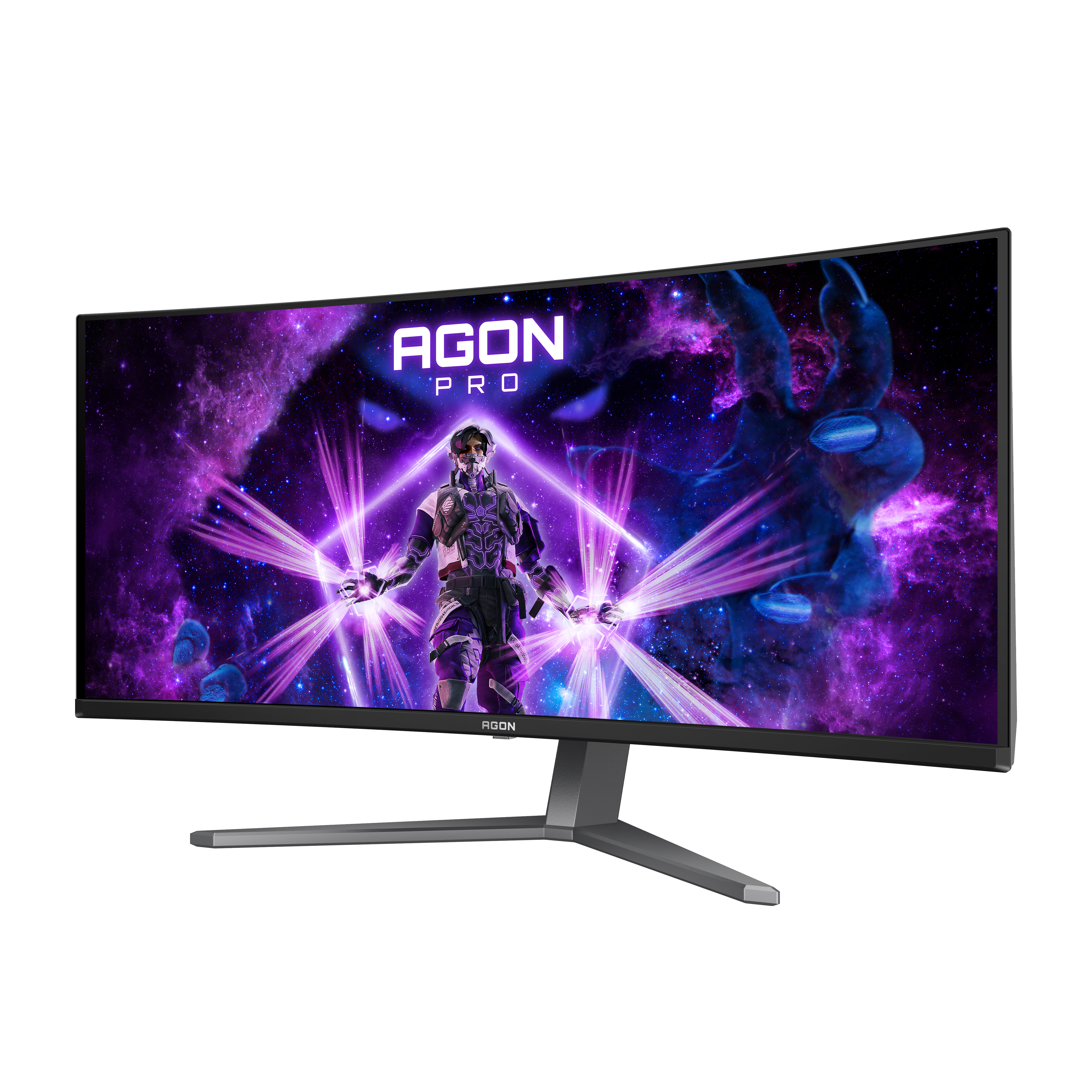 AOC AGON PRO AG346UCD - OLED-Monitor - Gaming - gebogen - 86.36 cm (34")