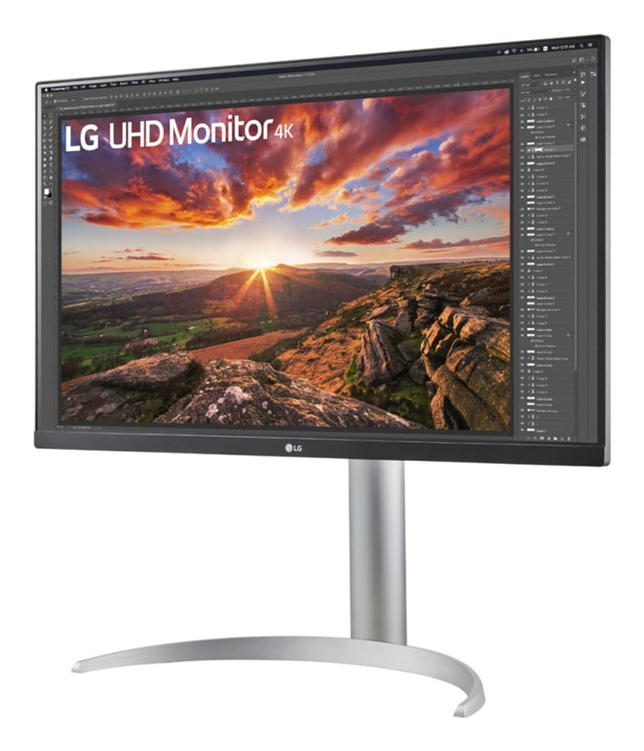 B-WARE - LG 27UP850K-W Monitor 68.6cm (27") 4K UHD, IPS, 5ms, HDMI, Displayport, USB
