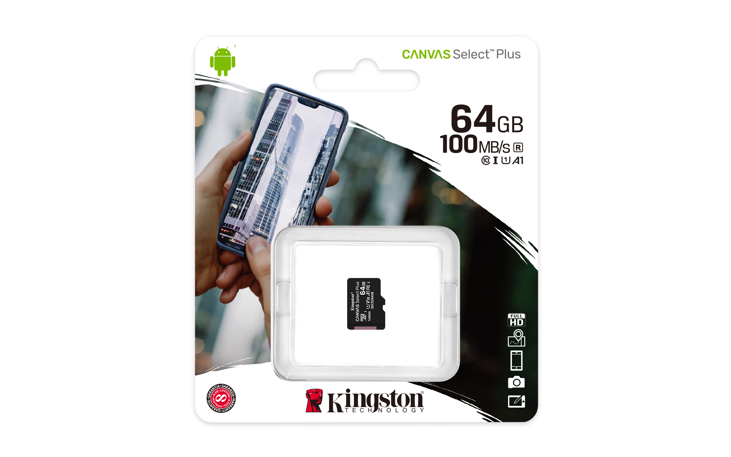 Kingston Canvas Select Plus - Flash-Speicherkarte