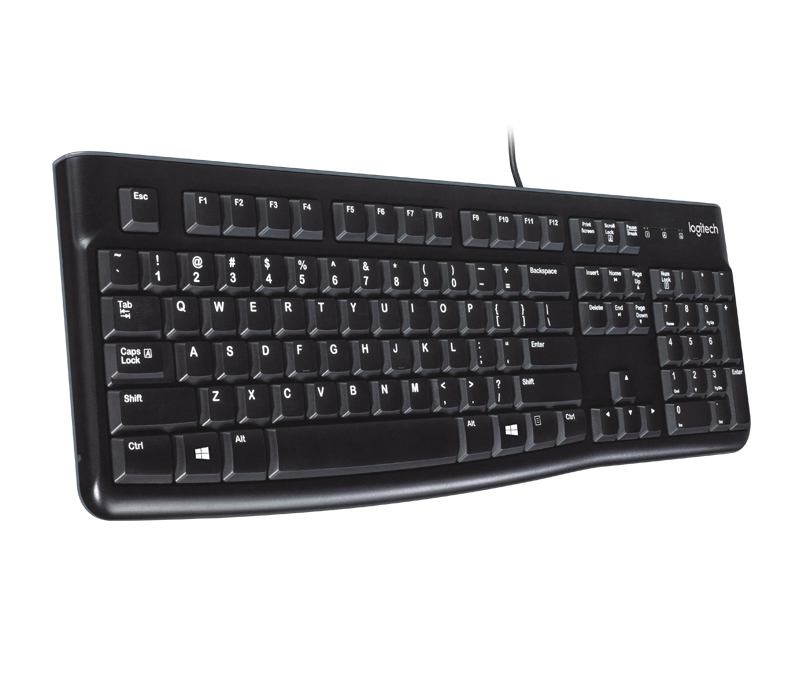 Logitech K120 - Tastatur - USB - GB
