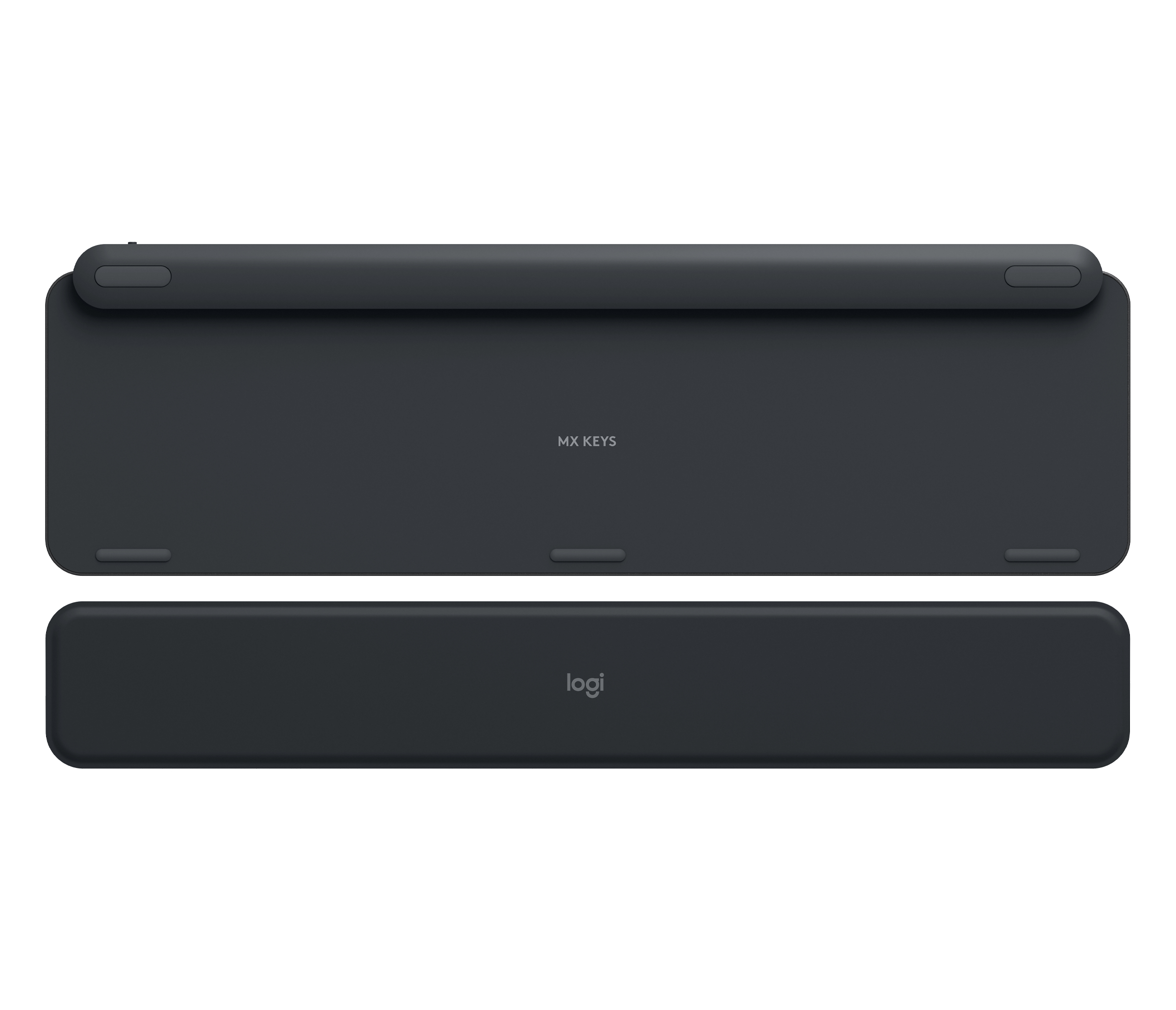 Logitech MX Keys Plus, Volle Größe (100%), Kabellos, RF Wireless + Bluetooth, Halbmechanischer Schlü
