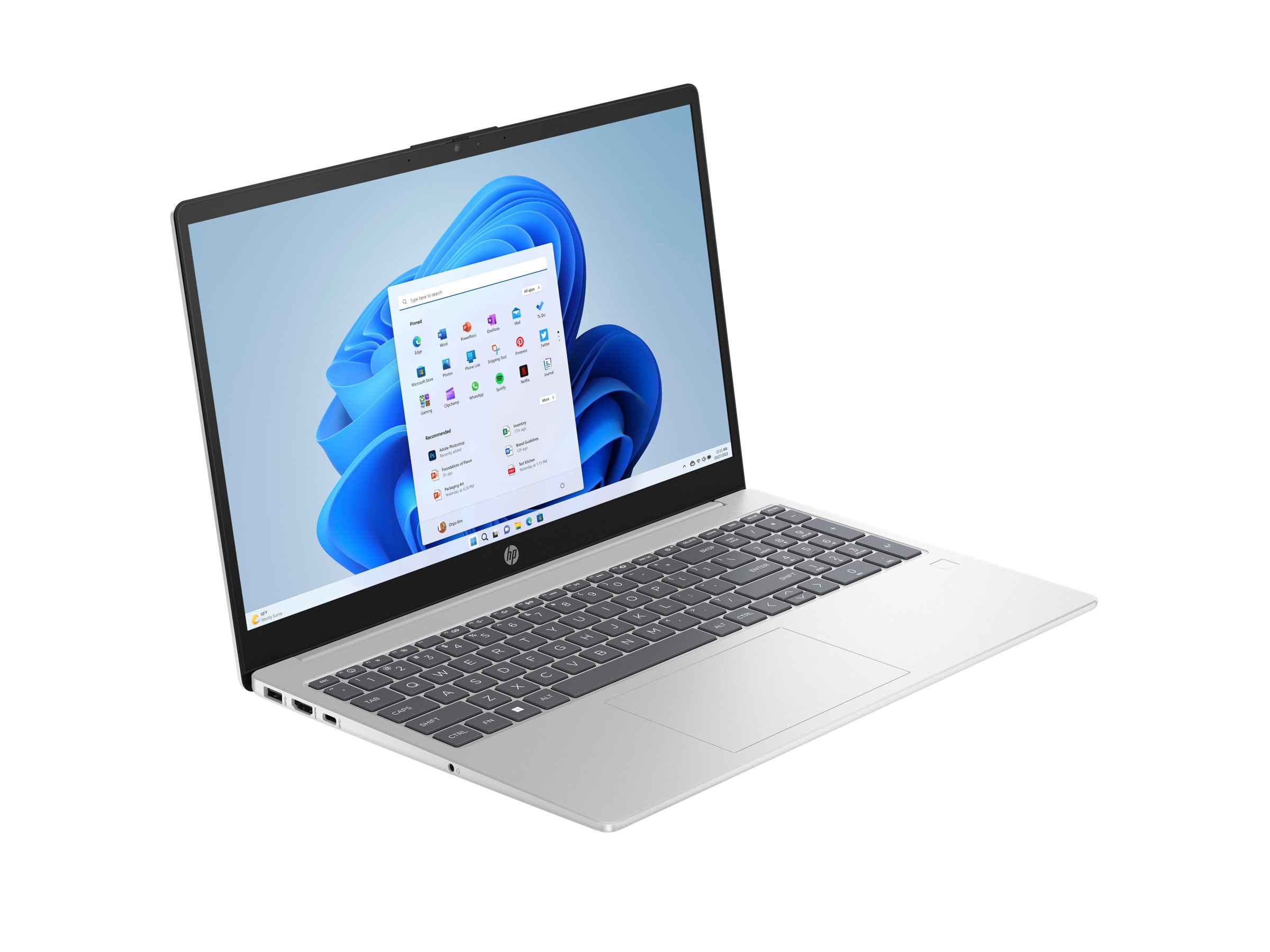 HP Laptop 15-fc1054ngx - AMD Ryzen 5 7520U / 2.8 GHz - Win 11 Home - Radeon 610M - 8 GB RAM - 256 GB