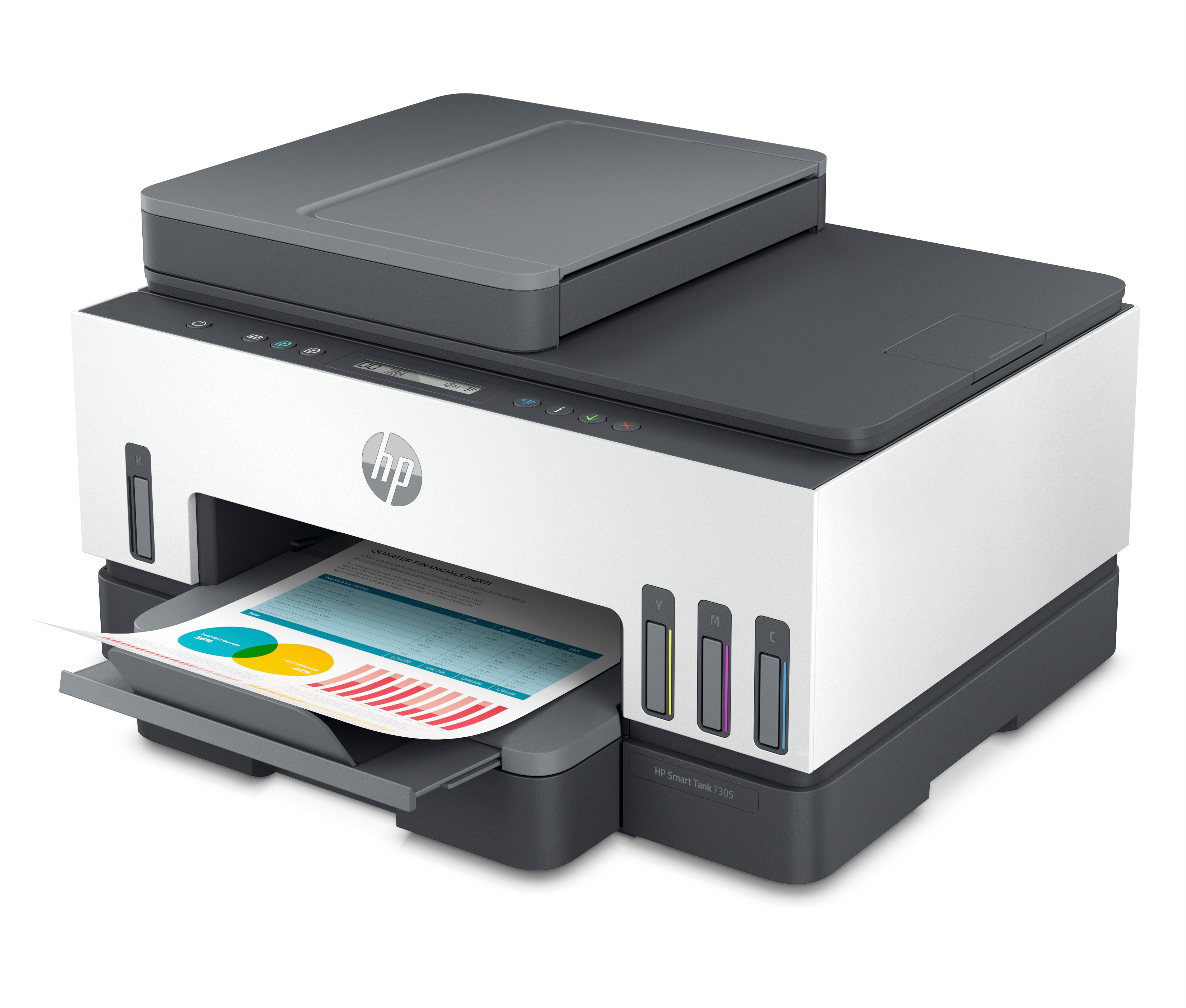 HP Smart Tank 7305 All-in-One - Multifunktionsdrucker - Farbe - Tintenstrahl - wiederbefüllbar - Let