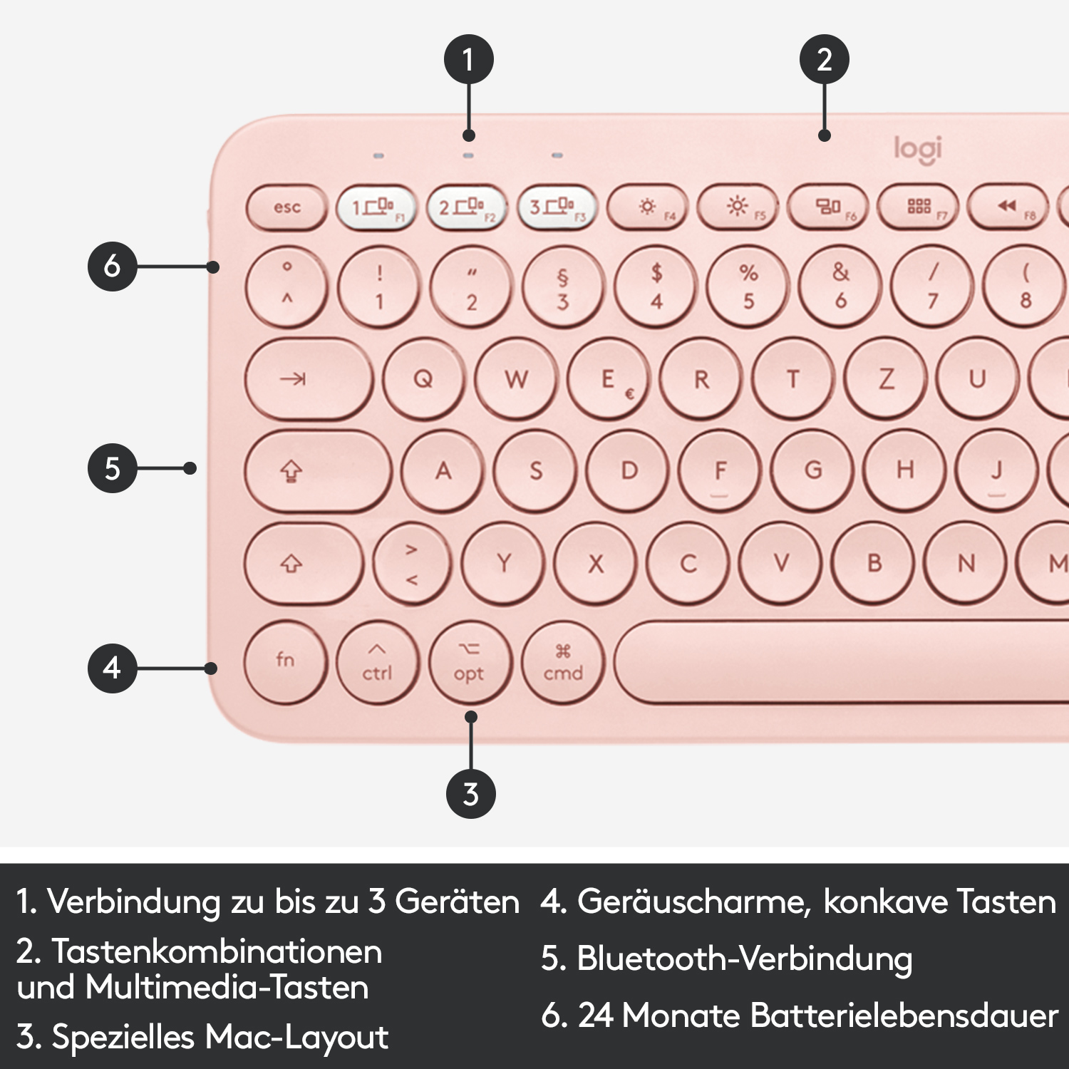 Logitech K380 Multi-Device Bluetooth Keyboard