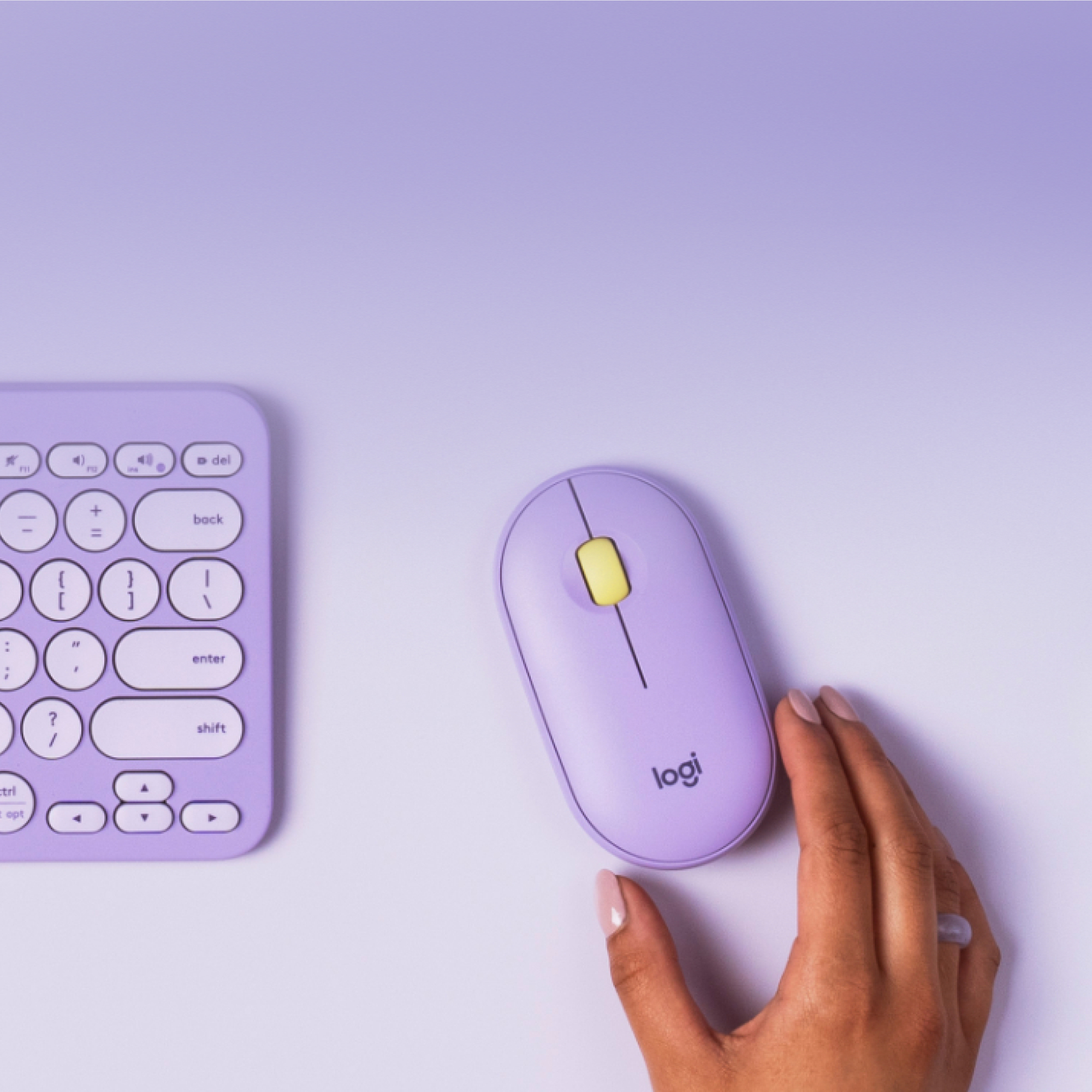 Logitech Pebble M350 - Maus - optisch - 3 Tasten - kabellos - Bluetooth - kabelloser Empfänger (USB)