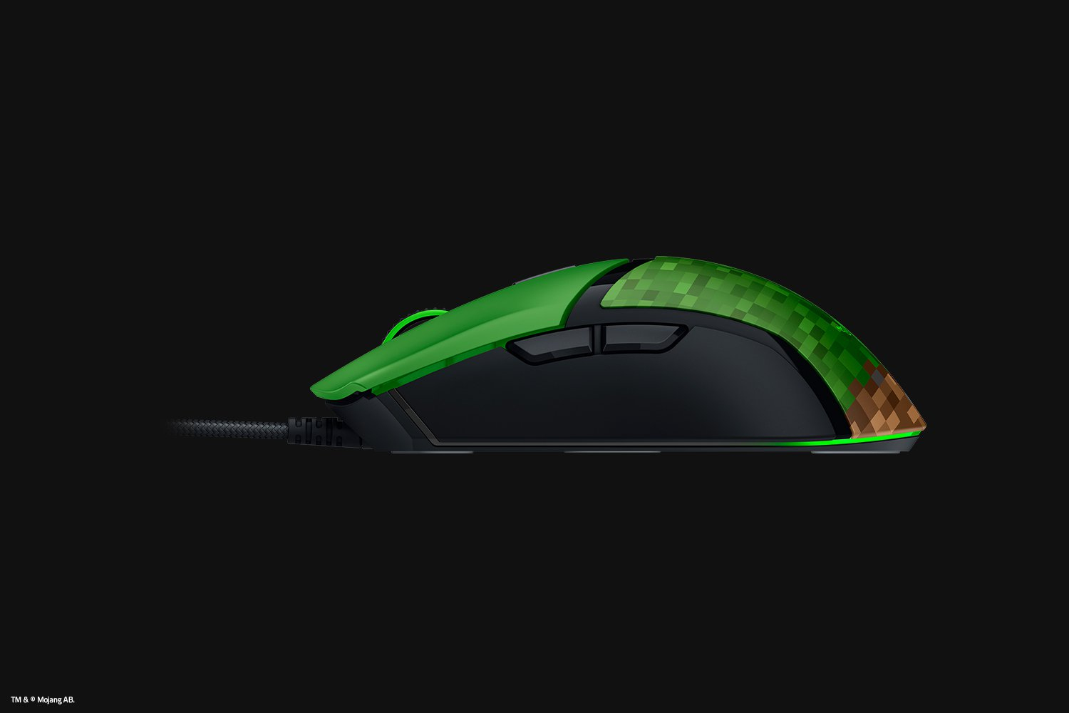 Razer Cobra - Minecraft Edition - Maus - leicht