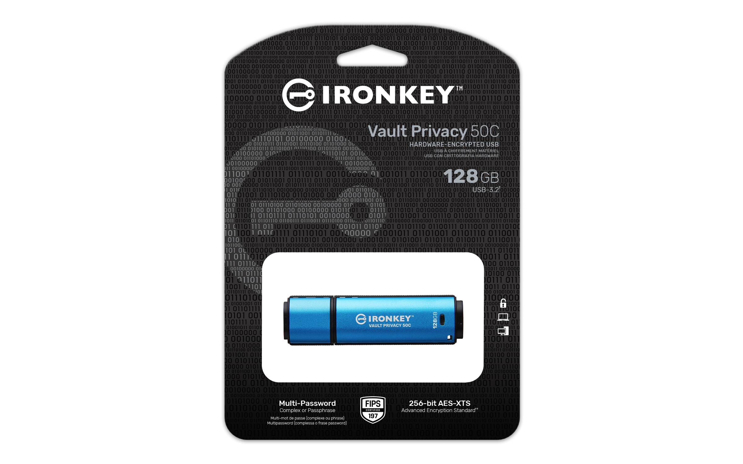 Kingston IronKey Vault Privacy 50 Series - USB-Flash-Laufwerk