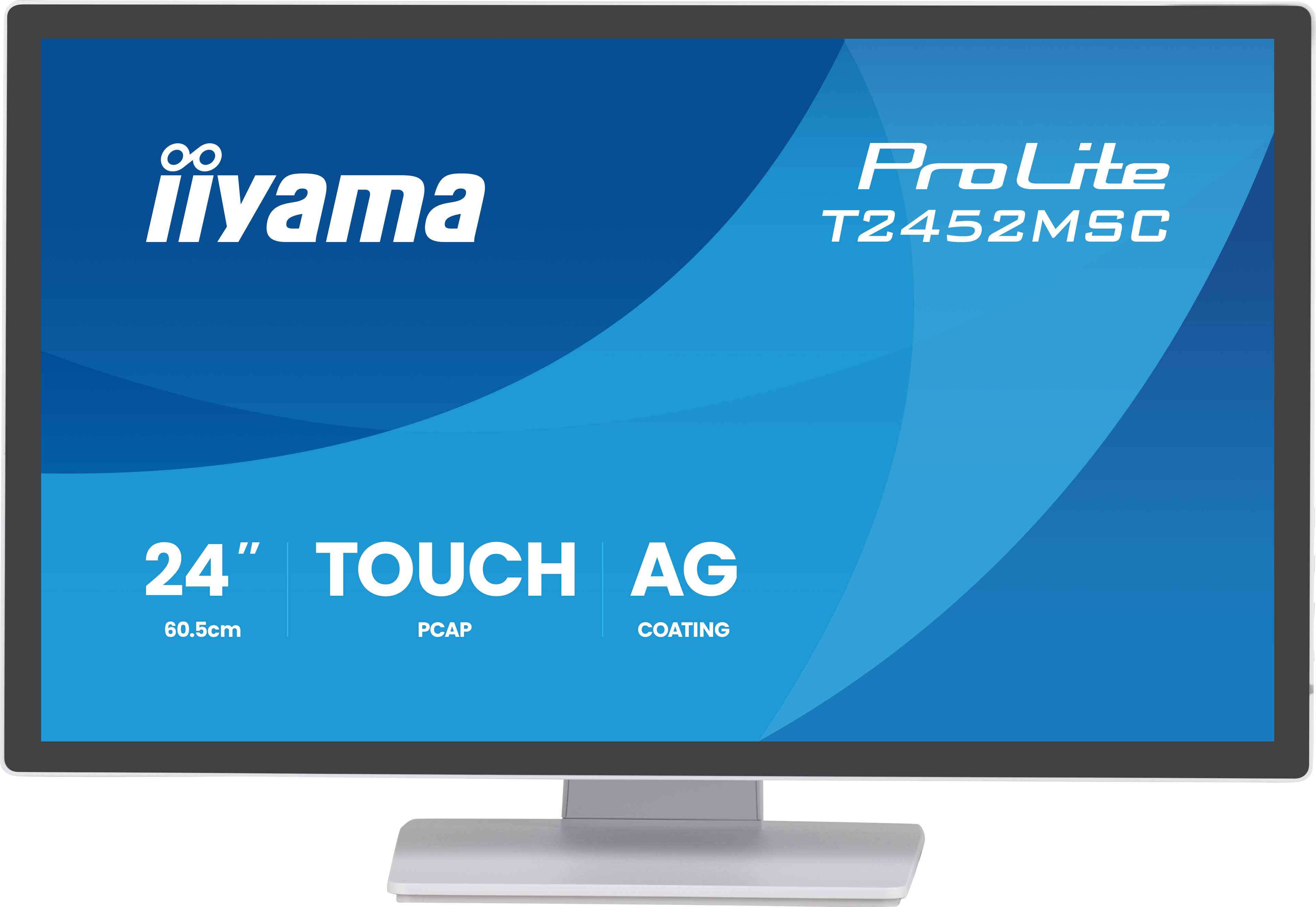 Iiyama ProLite T2452MSC-W1AG - LED-Monitor - 61 cm (24")